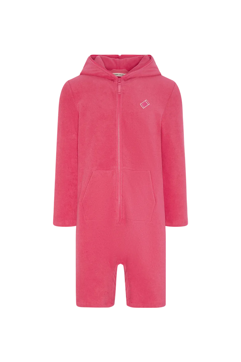 onepiece-towel-club-short-jumpsuit-dark-pink-damen image 1