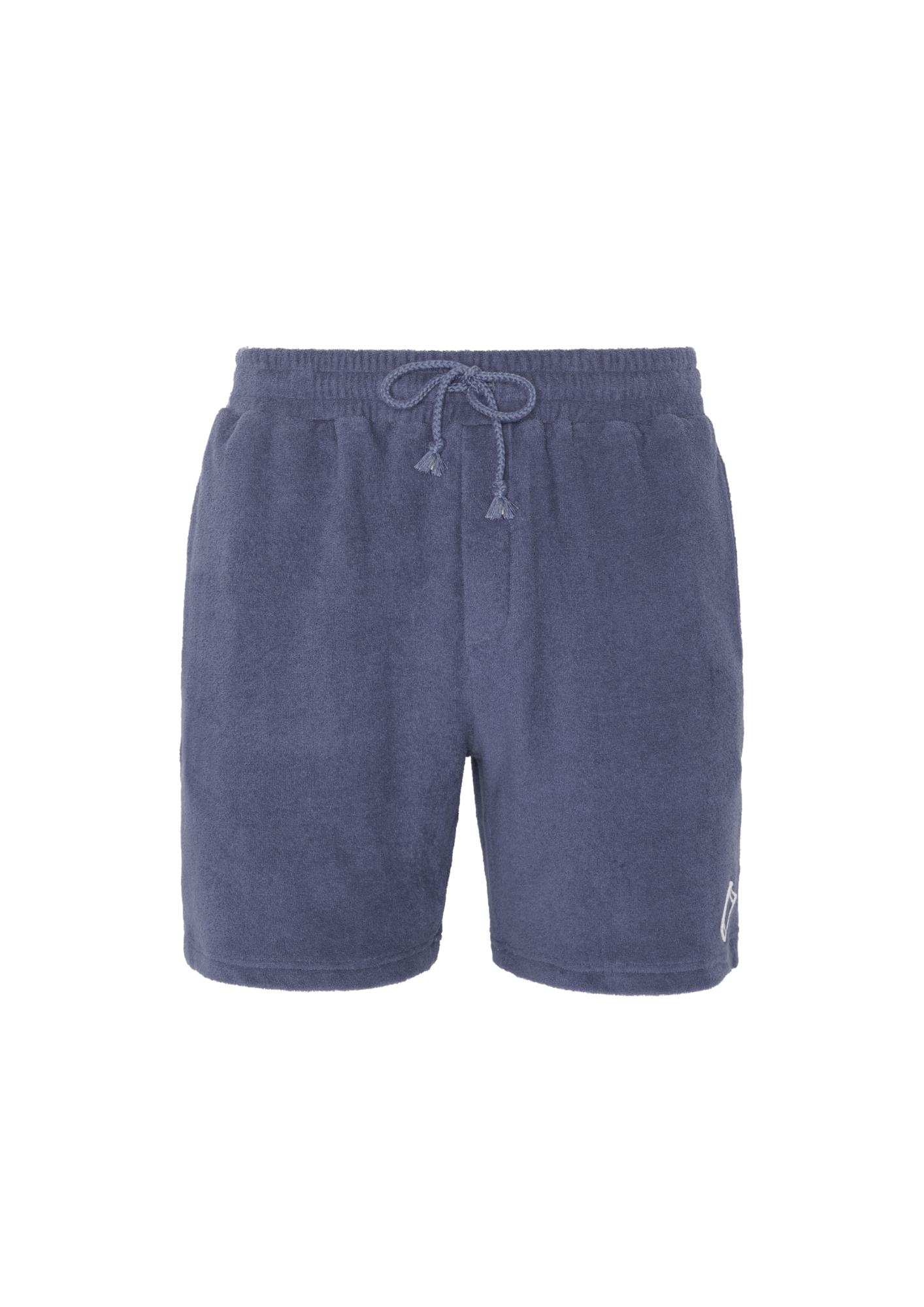 onepiece-towel-club-shorts-frottee-shorts-dusty-navy image 1