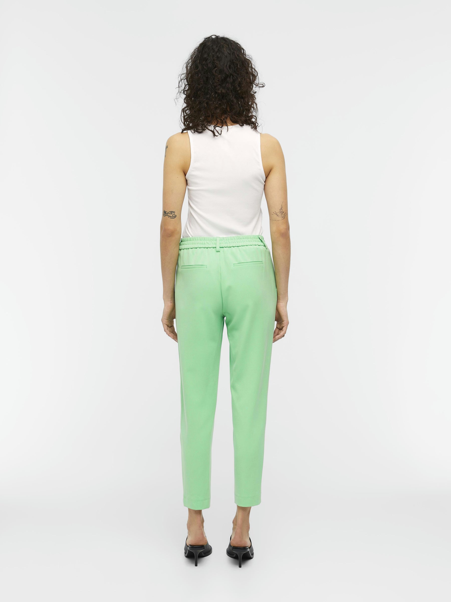 object-objlisa-hose-slim-cropped-mid-waist-stretch-5 image 3