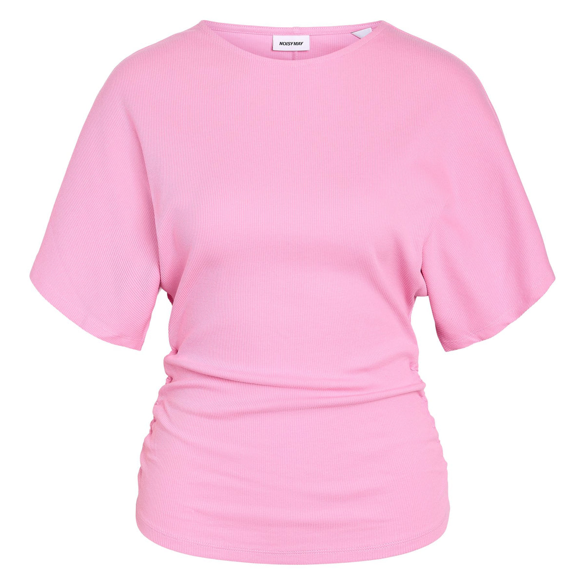 noisy-may-abbi-t-shirt-damen-bio-baumwolle-raffung image 1