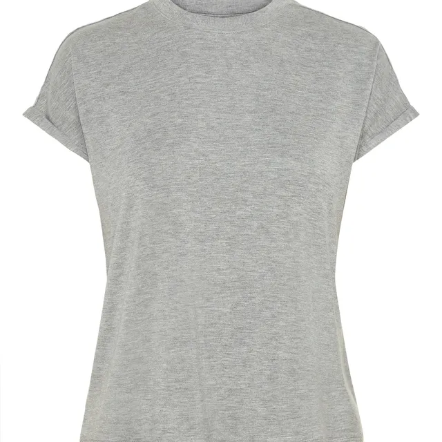 noisy-may-o-neck-t-shirt-kurzarm-viskose-regular-fit image 1