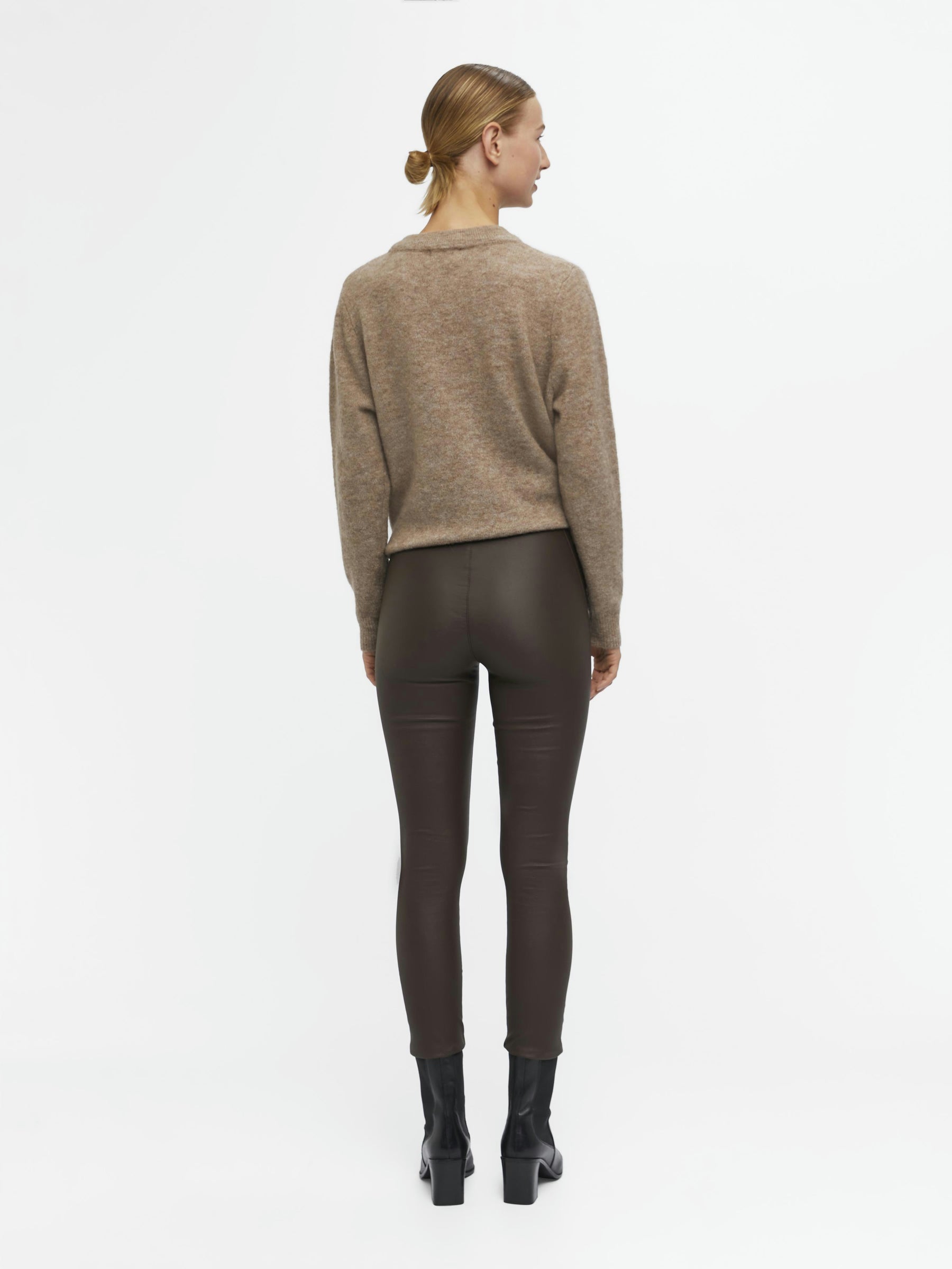 object-objbelle-leggings-coated-glitzer-stretch image 3