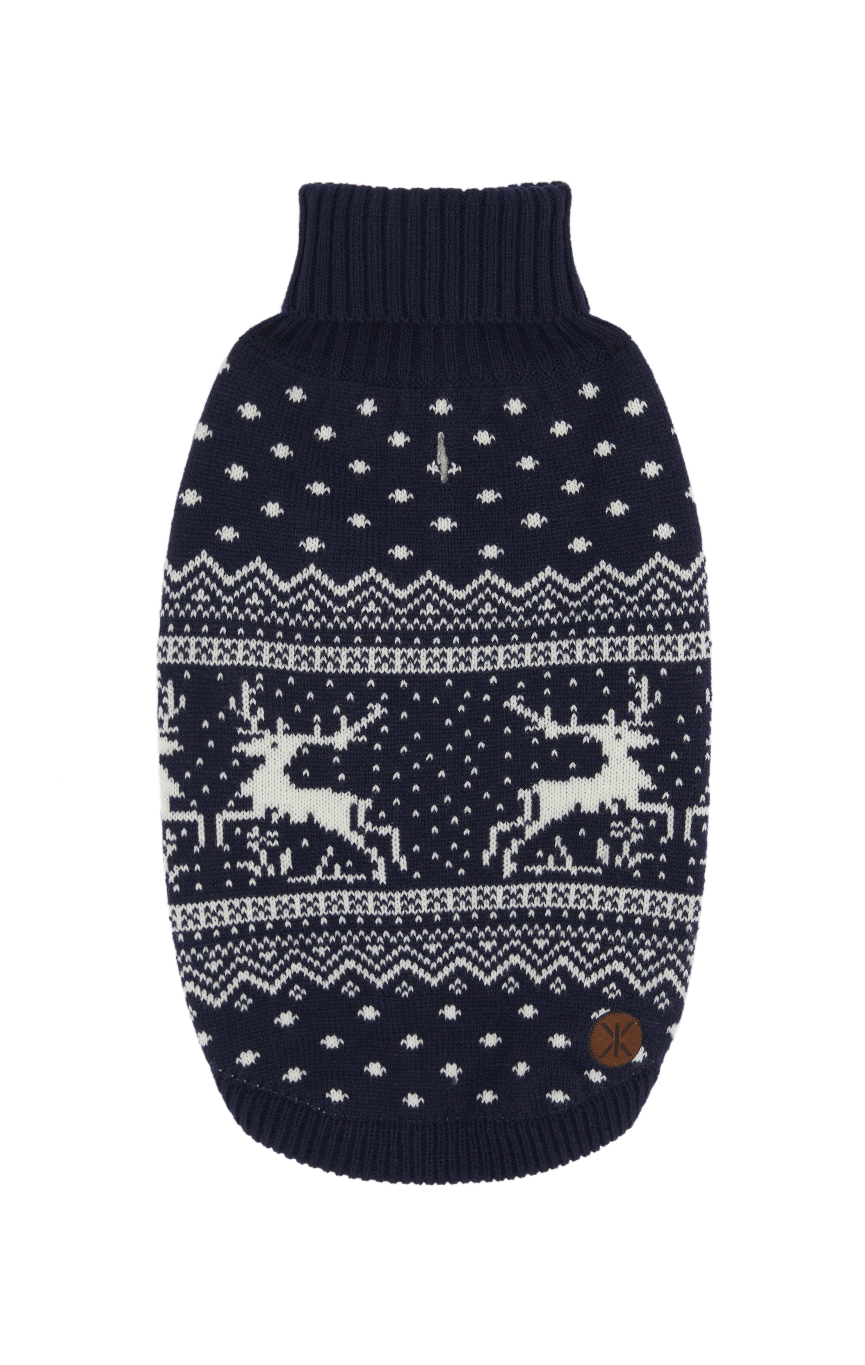 onepiece-holidays-pet-suit-hundeoverall-strick-navy image 2