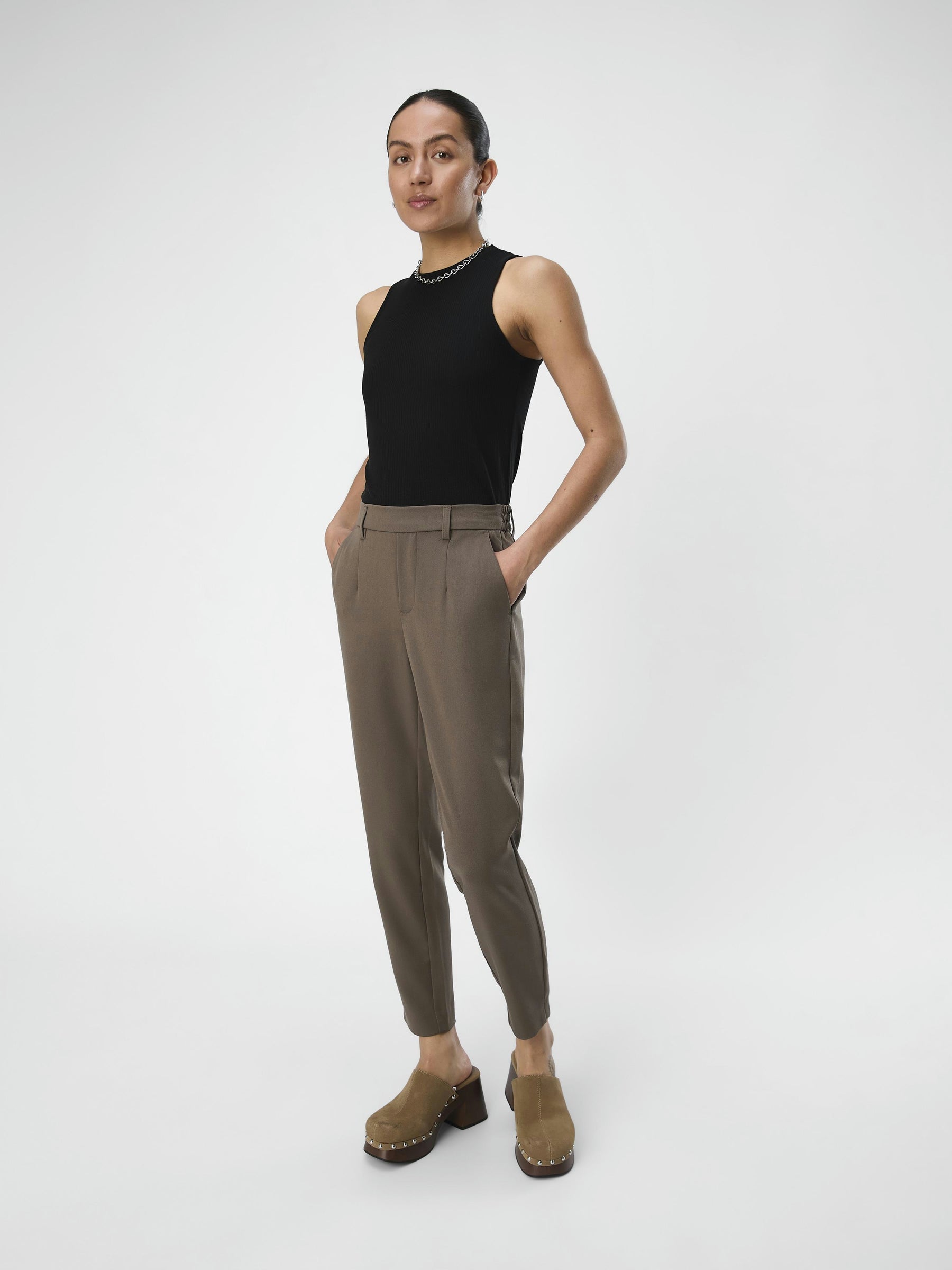 object-objilisa-stoffhose-cropped-slim-fit-stretch image 5