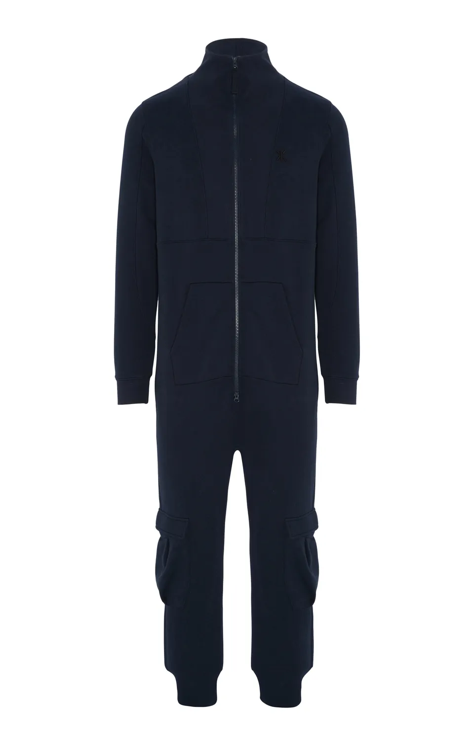onepiece-original-tall-neck-jumpsuit-navy-blau image 1