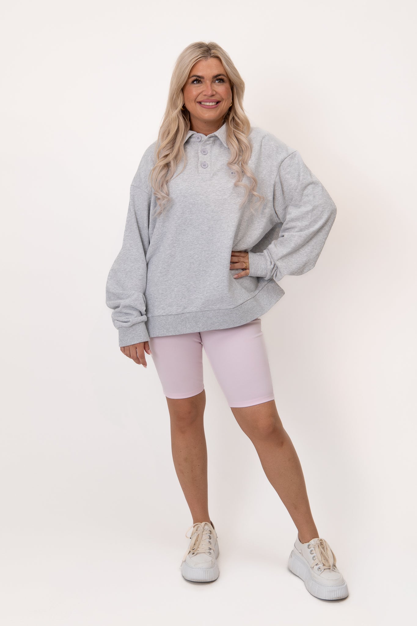 oh-april-everywhere-sweat-polo-grey-melange-baumwolle image 3