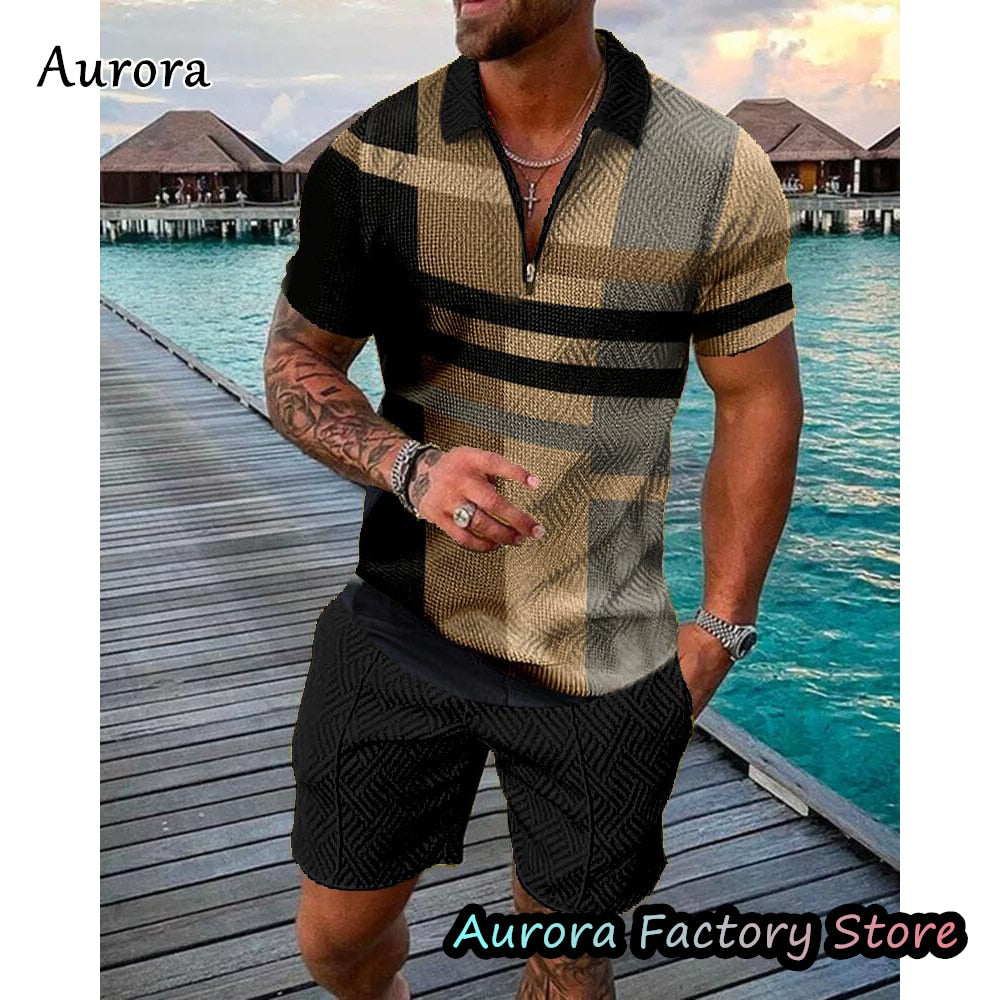 arys-polo-set-herren-poloshirt-shorts-set-polo-set-1 image 5