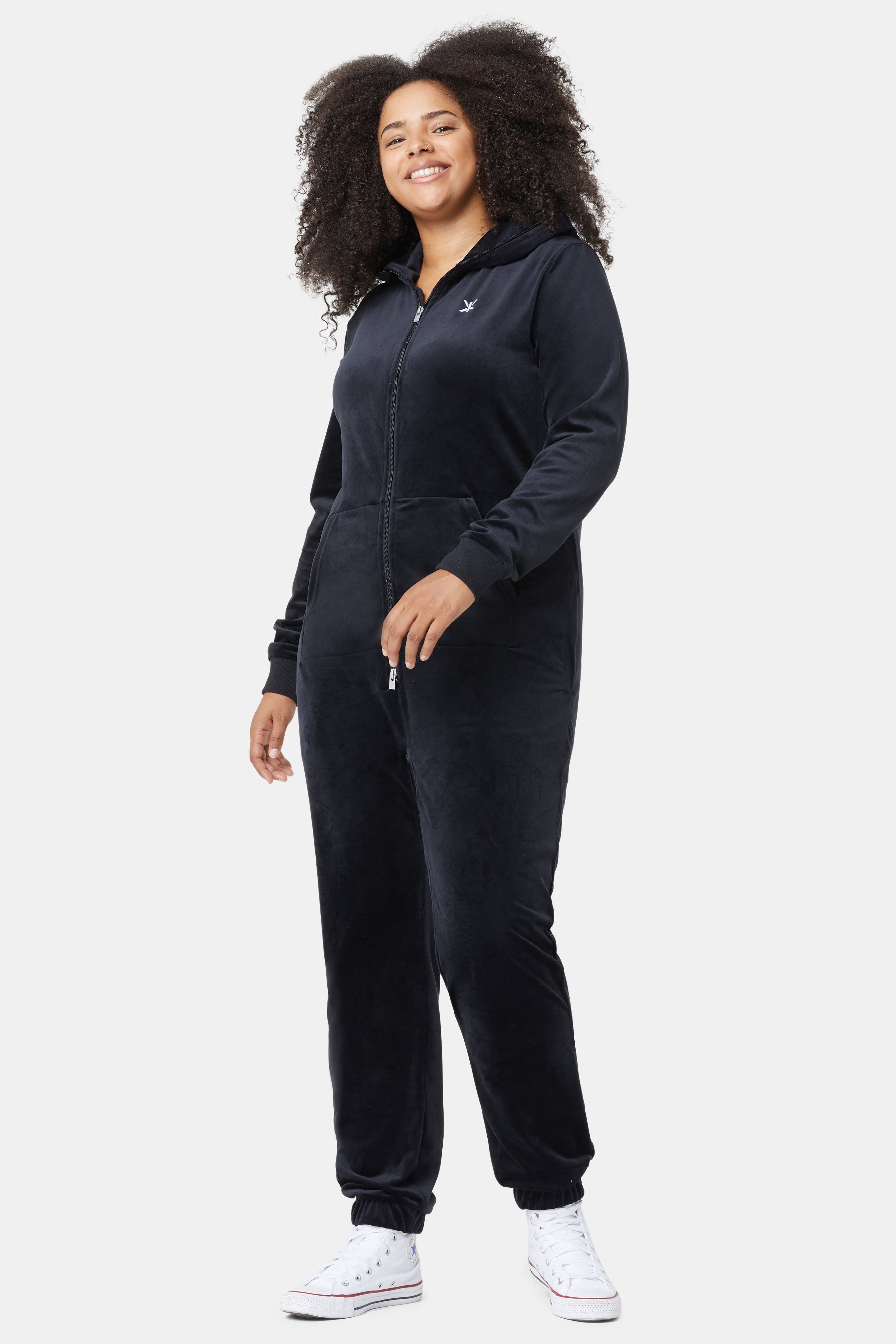 onepiece-original-velvet-jumpsuit-schwarz image 3