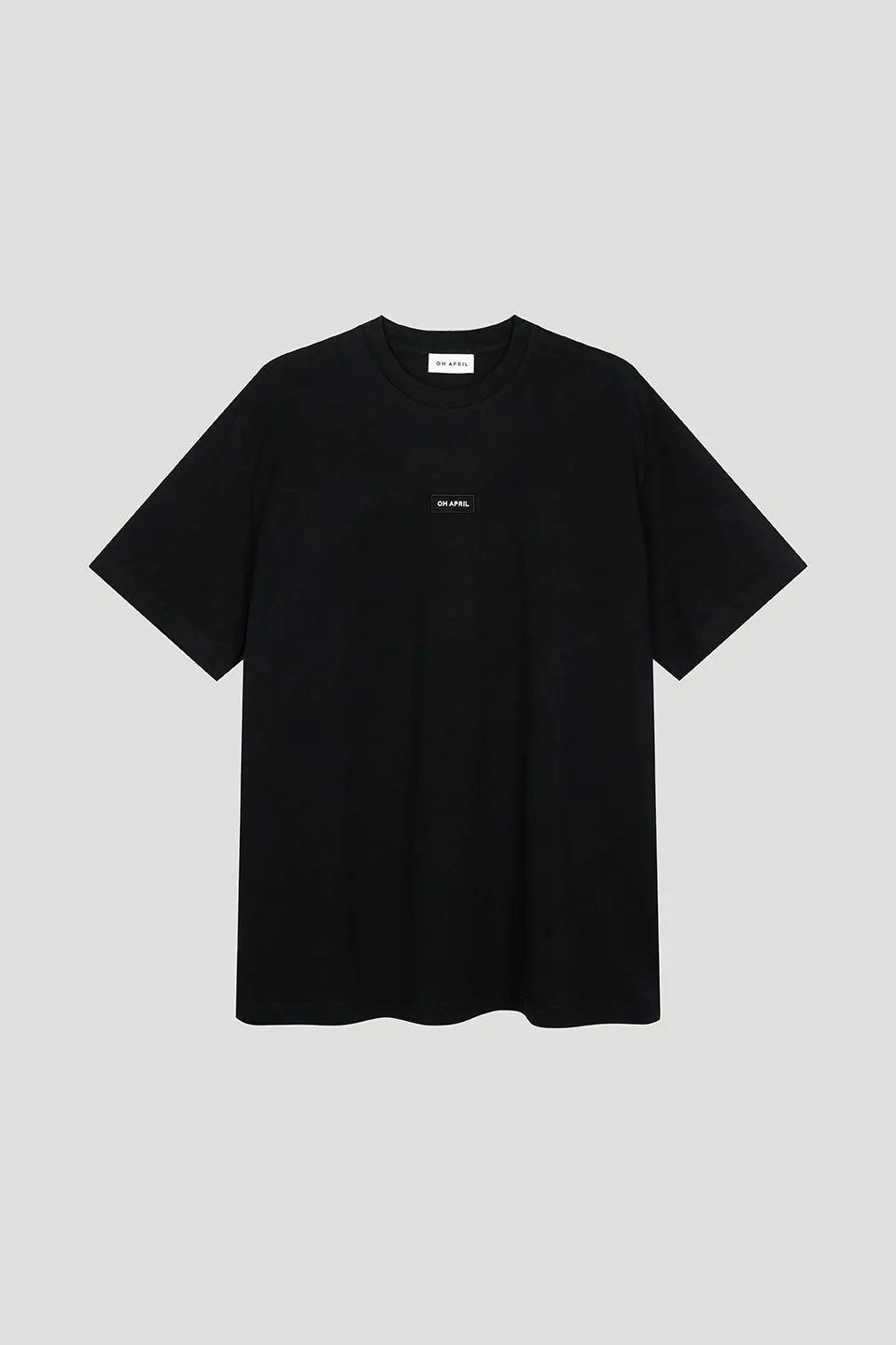 oh-april-boyfriend-t-shirt-shirt-schwarz-oversized-baumwolle image 1