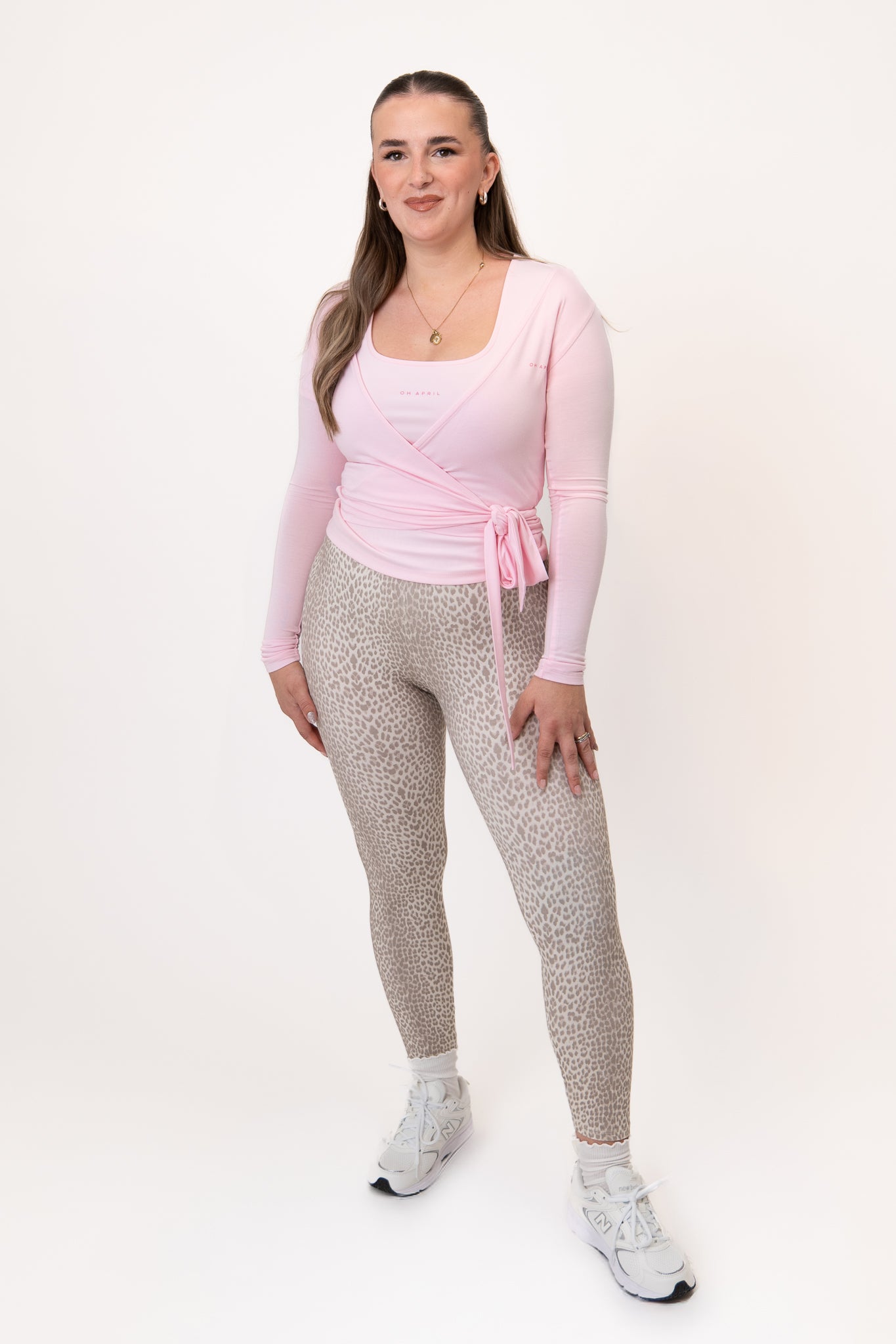 oh-april-rita-cropped-leggings-micro-leo-beige-7-8 image 3