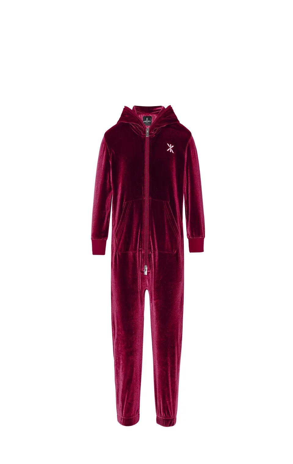 onepiece-velour-kids-jumpsuit-kinder-overall-red-samt image 1