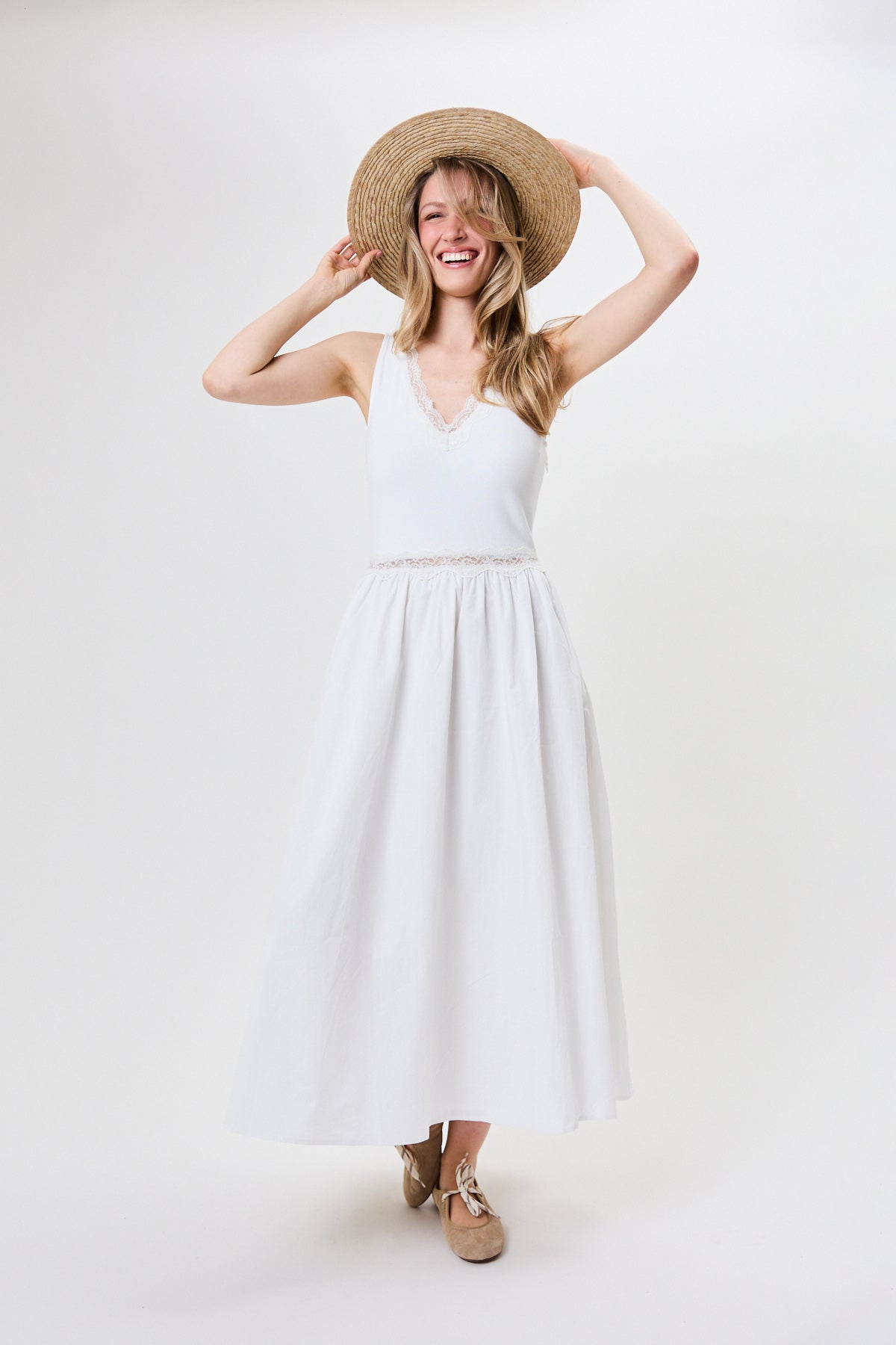 oh-april-nami-dress-kleid-wei-a-linie-spitze image 1