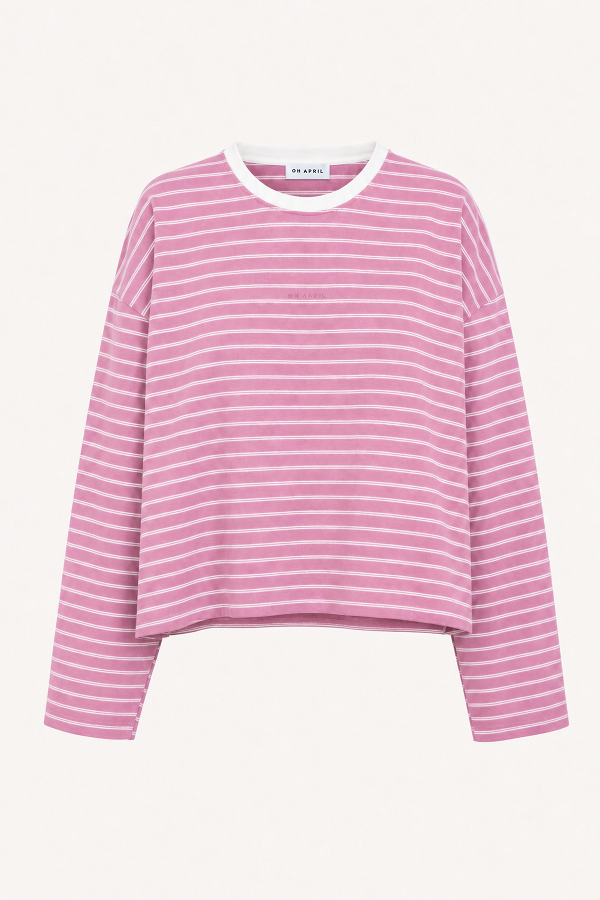 oh-april-regular-longsleeve-pink-stripe-baumwolle image 2