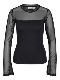 noisy-may-tops-crop-top-rmellos-baumwolle-knoten-39-cm image 8