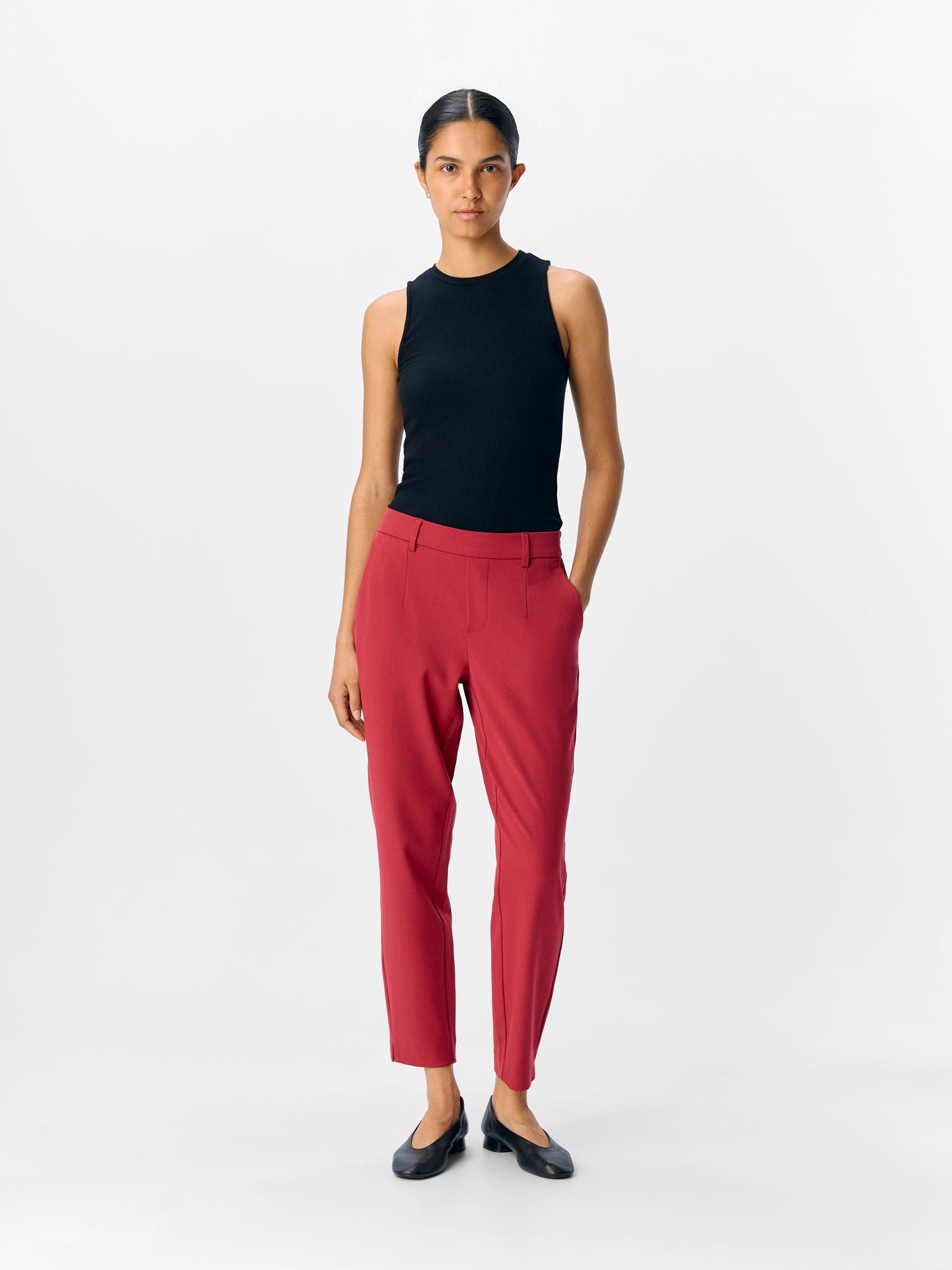 object-objlisa-stoffhose-damen-slim-fit-cropped-9 image 4