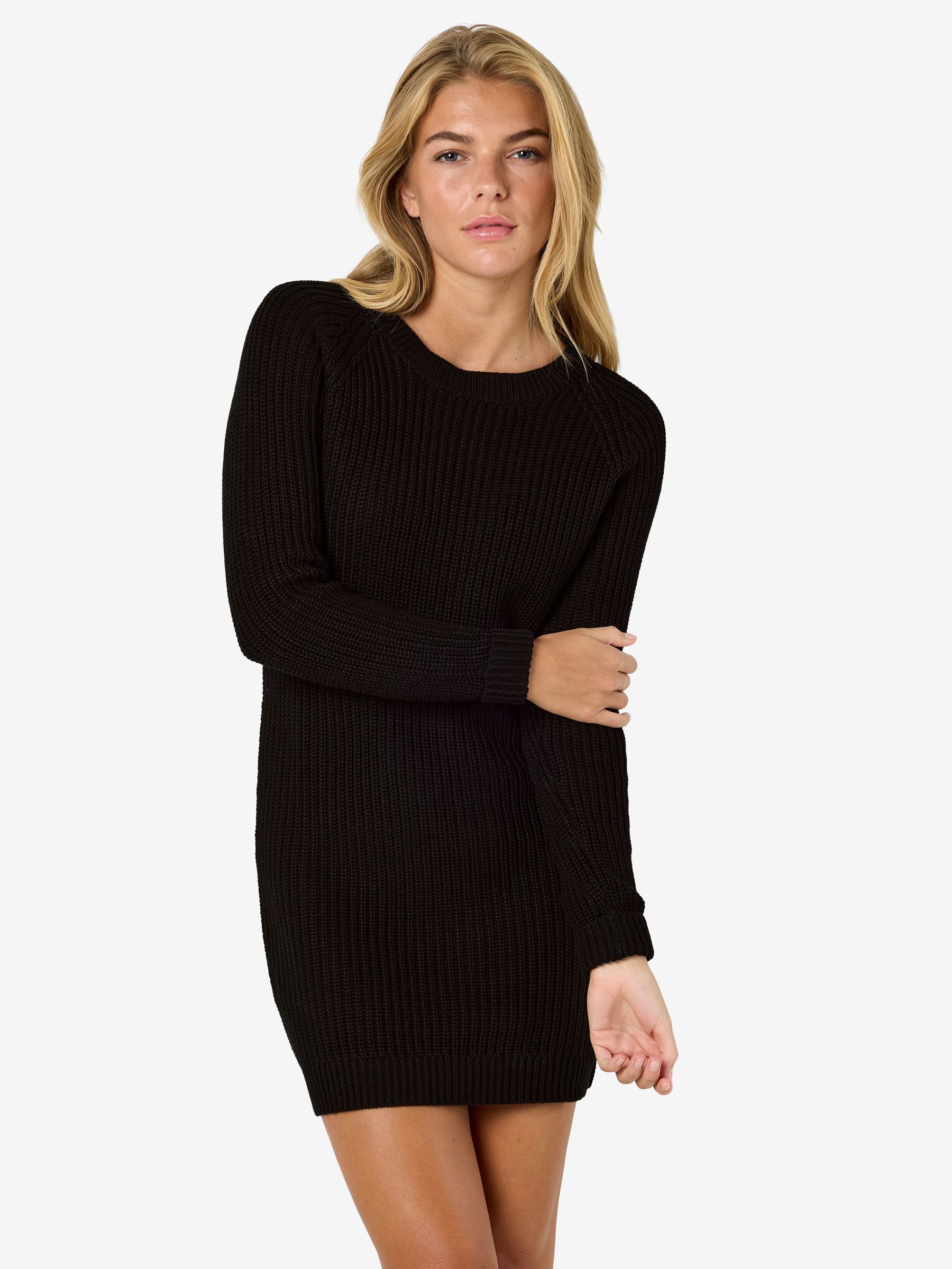 noisy-may-strickkleid-kurz-pulloverkleid-lockere-passform image 6
