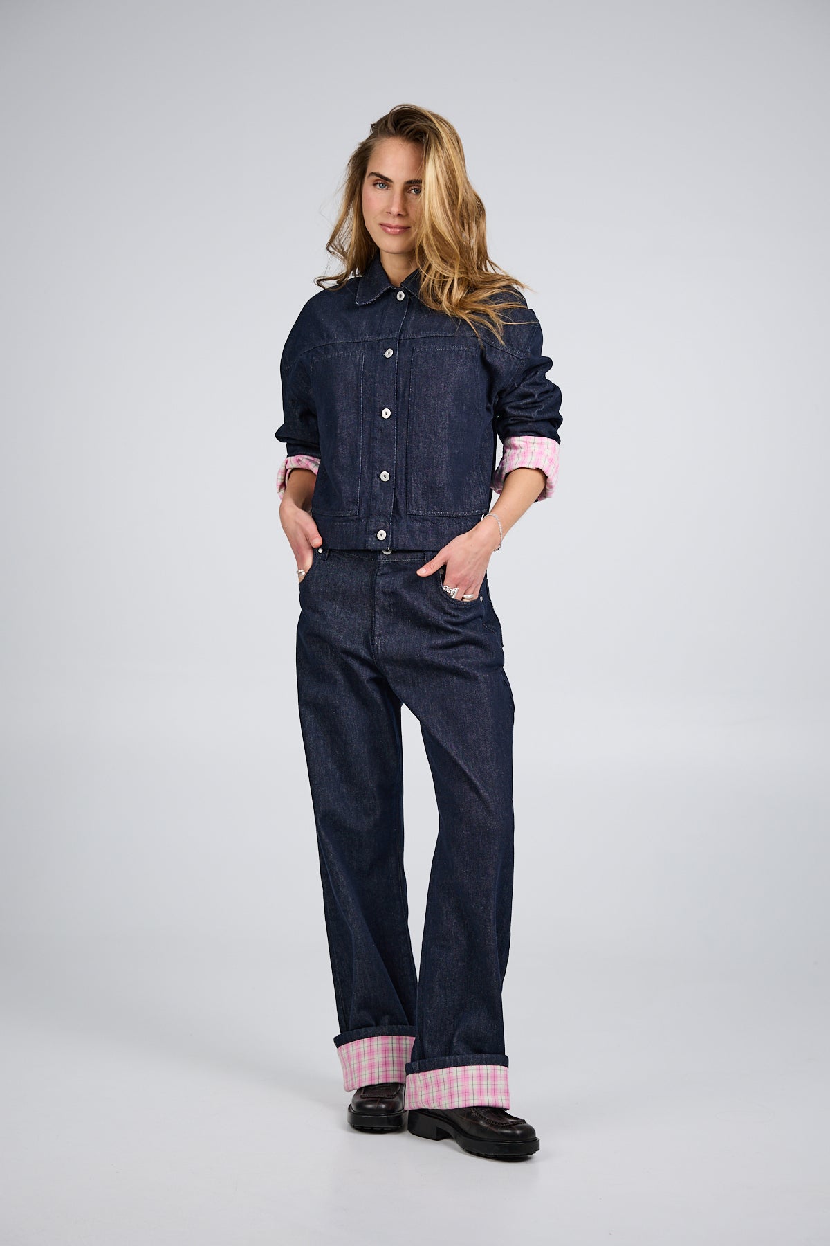 oh-april-clara-denim-jacket-jeansjacke-denim-dark-blue image 1