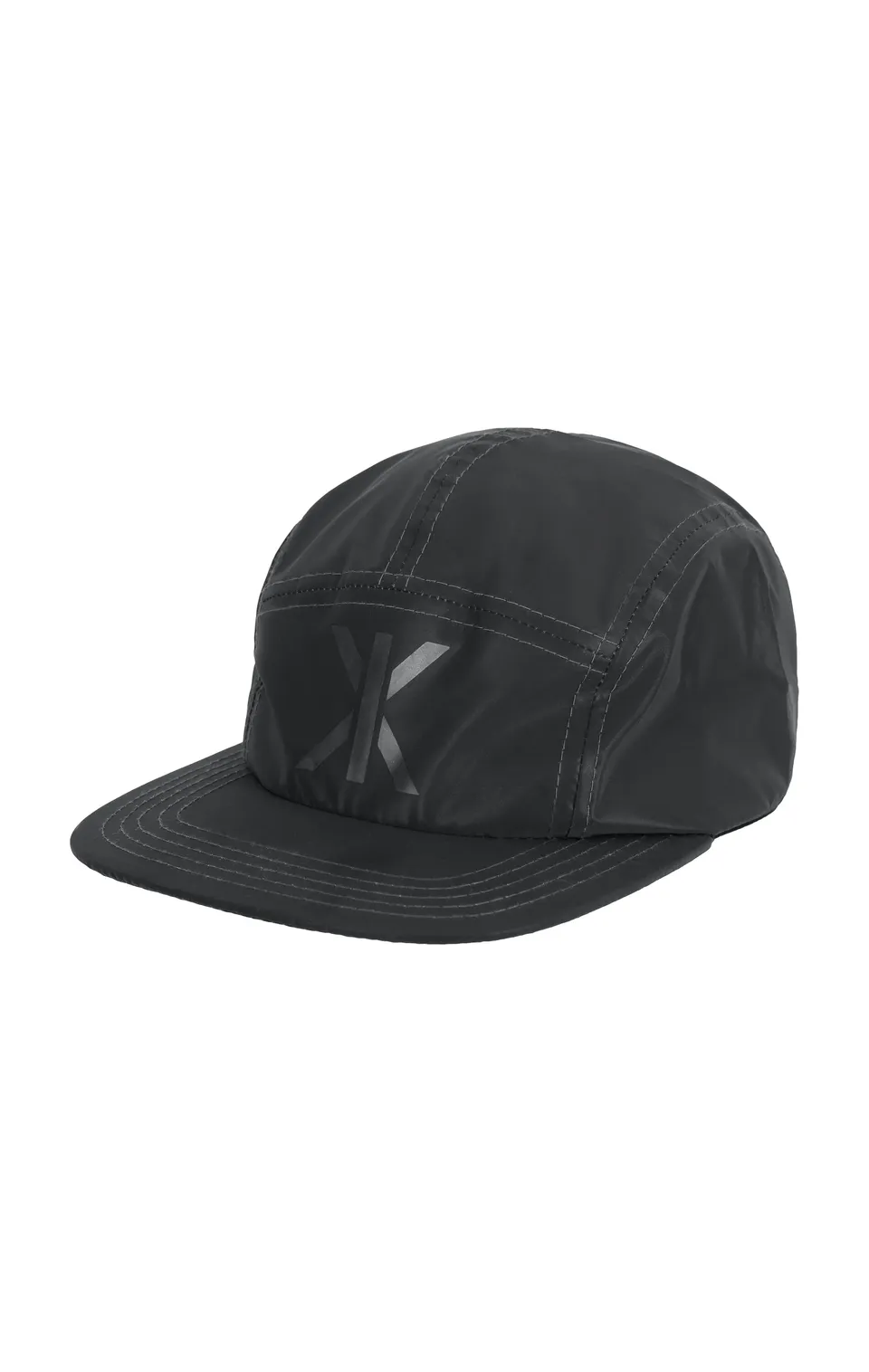 onepiece-reflective-5-panel-cap-basecap-schwarz-onesize image 1