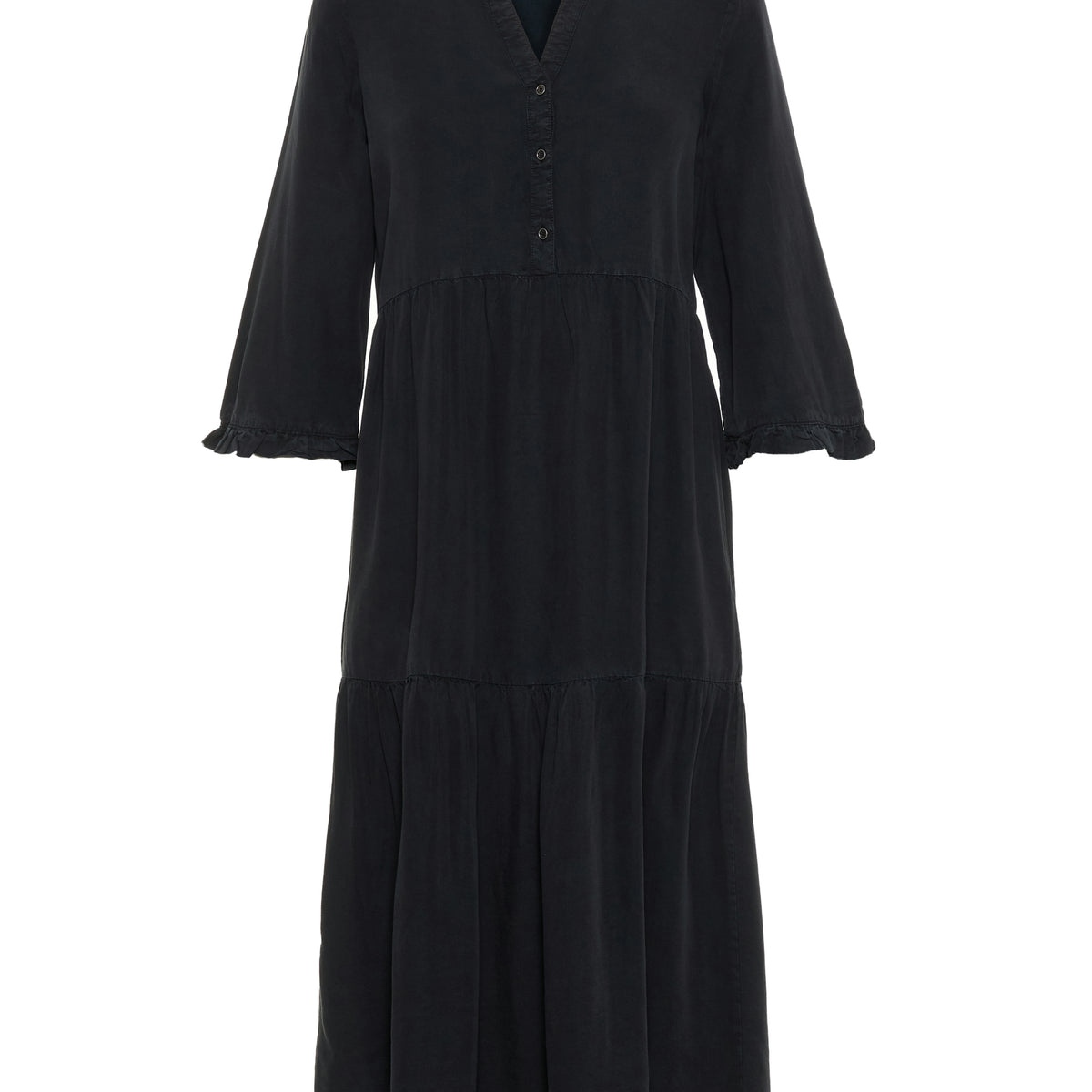 noisy-may-dresses-l-ng-kl-nning-kleid-3-4-arm-v-ausschnitt image 1