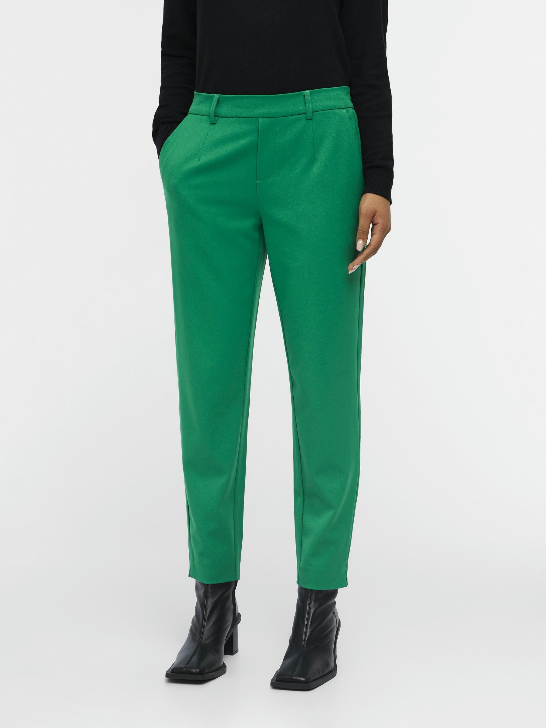object-objlisa-stoffhose-slim-stretch-cropped image 3