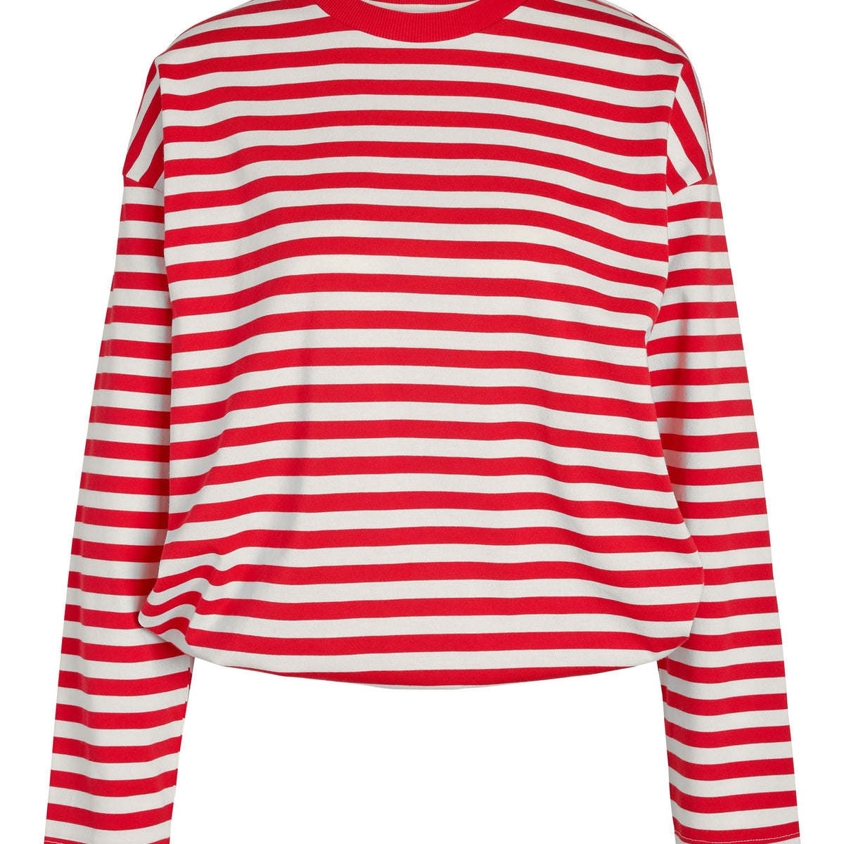 noisy-may-nmember-langarmshirt-streifen-damen-mit-tunnelzug image 1