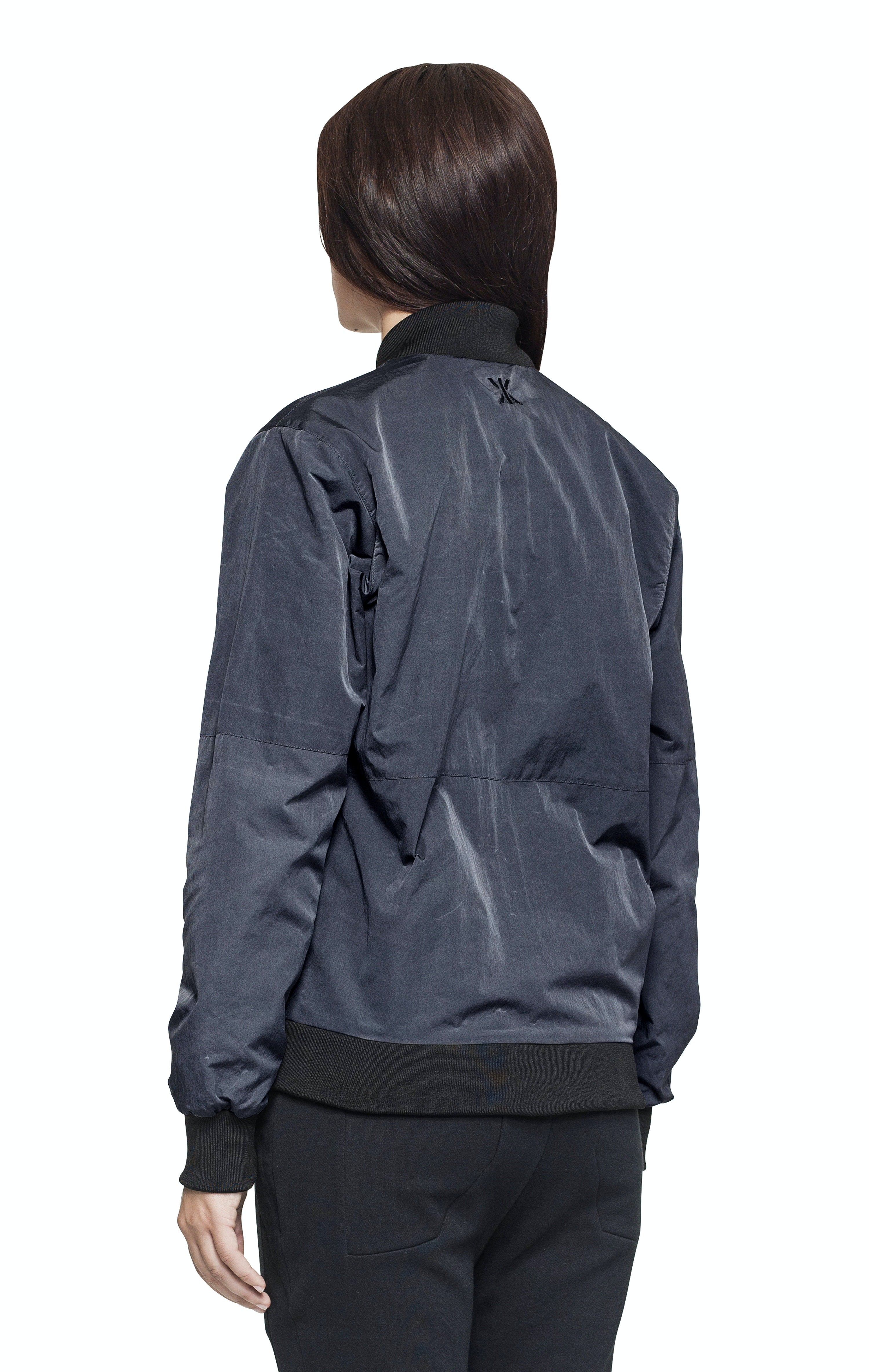 onepiece-ripple-bomber-jacket-bomberjacke-damen-dunkelgrau image 4