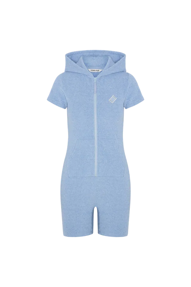 onepiece-towel-club-short-fitted-jumpsuit-hellblau image 1