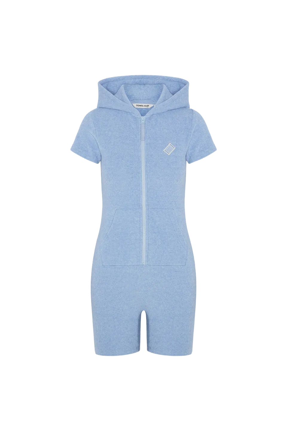 onepiece-towel-club-short-fitted-jumpsuit-hellblau image 1