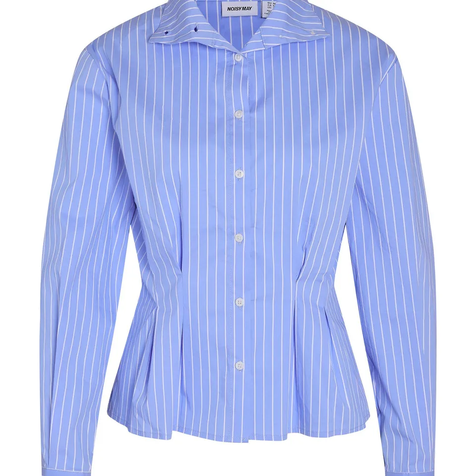 noisy-may-bluse-langarm-nadelstreifen-slim-fit-2 image 1
