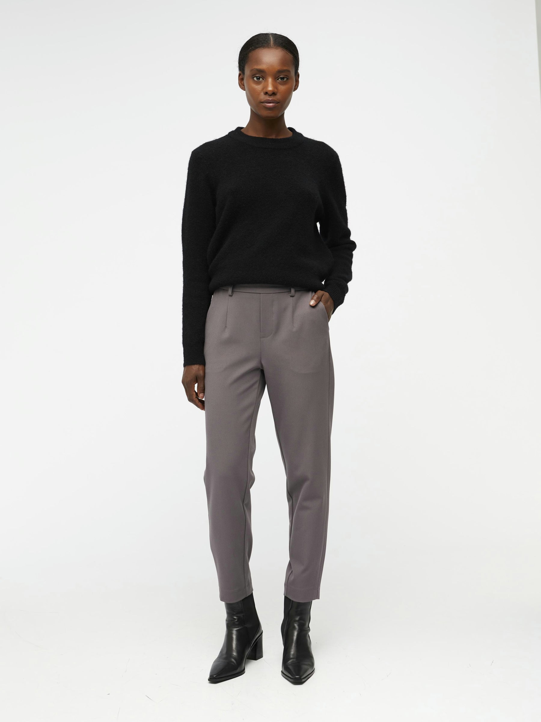 object-trousers-objilisa-slim-hose-cropped-mit-stretch image 4