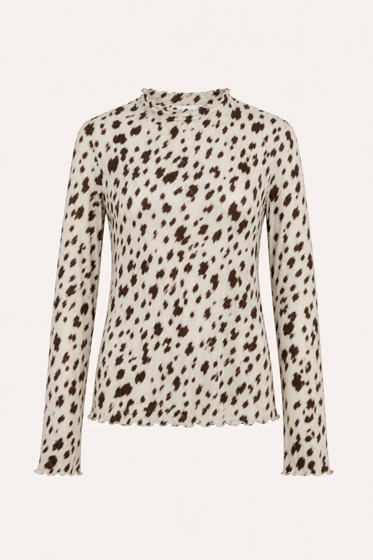 oh-april-zahara-soft-longsleeve-shirt-cow-print-slim-fit image 2