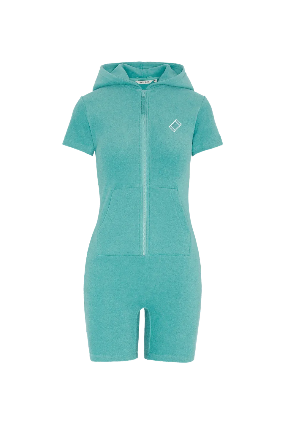 onepiece-towel-club-short-fitted-jumpsuit-dark-mint image 1