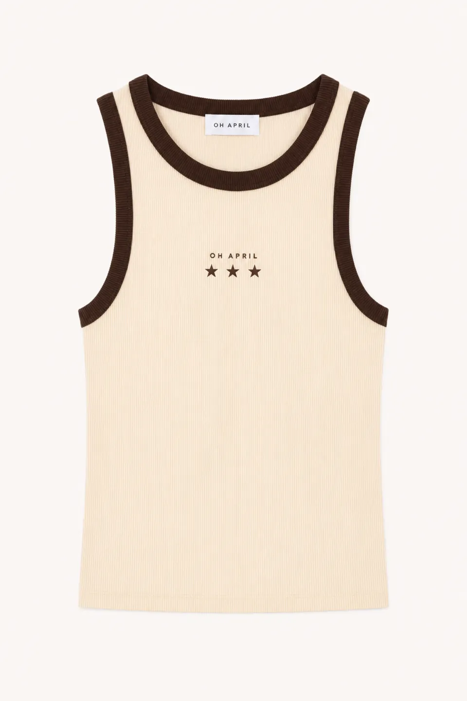 oh-april-dara-top-horse-off-white-slim-fit image 1