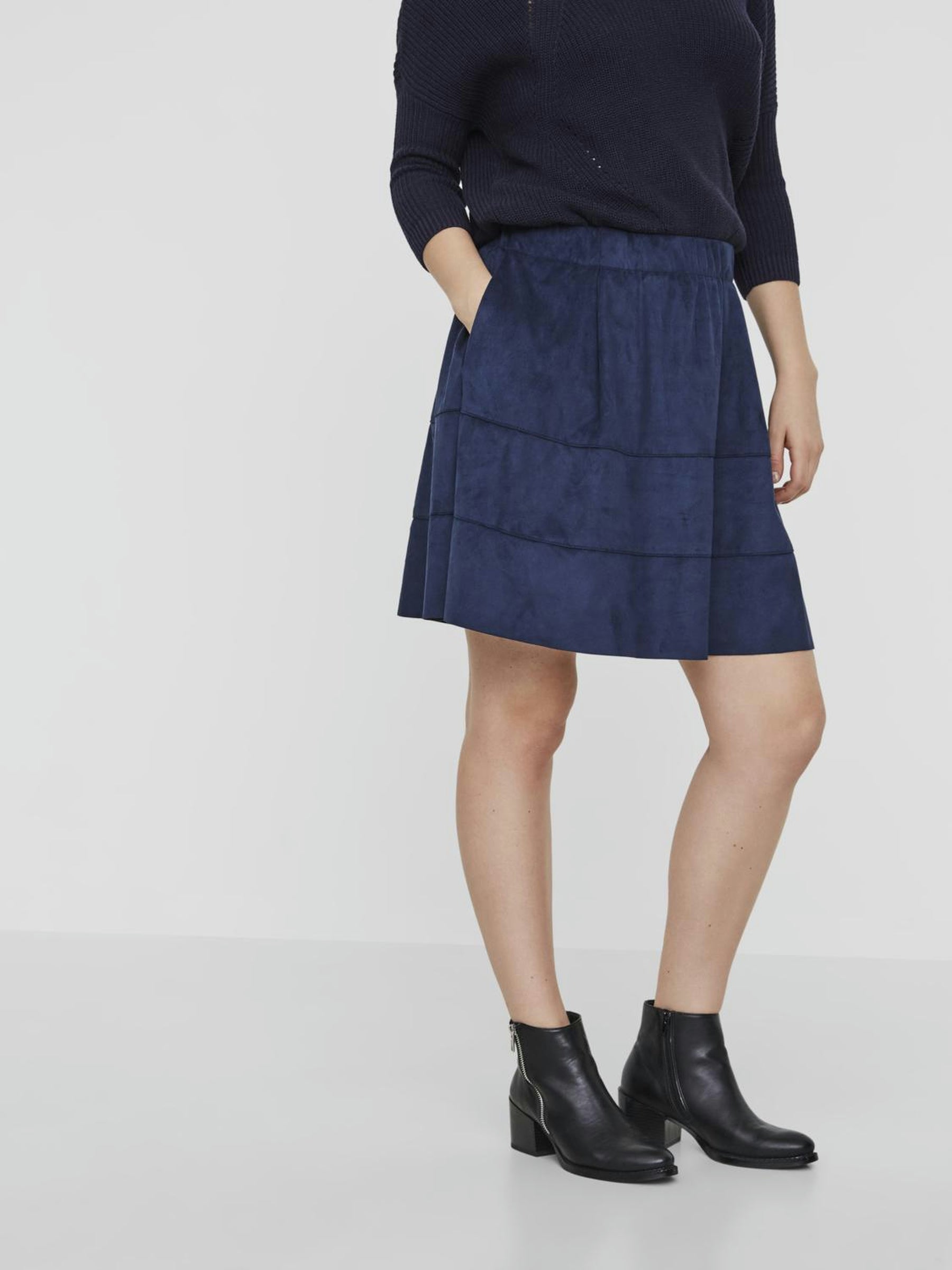 noisy-may-skirts-minirock-wildleder-optik-kurz-mit-taschen image 4