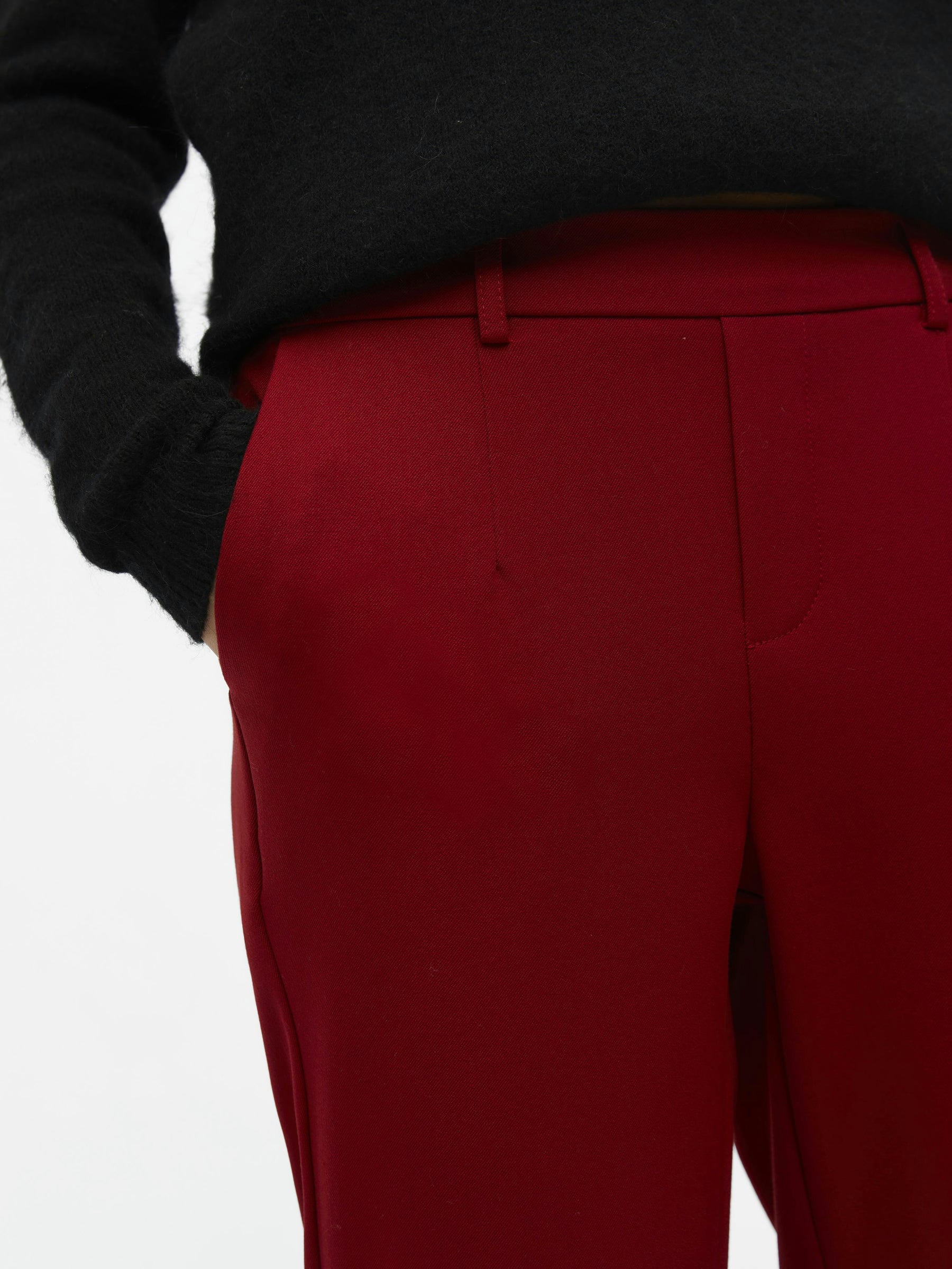 object-objlisa-cropped-hose-slim-fit-mid-waist-stretch image 5