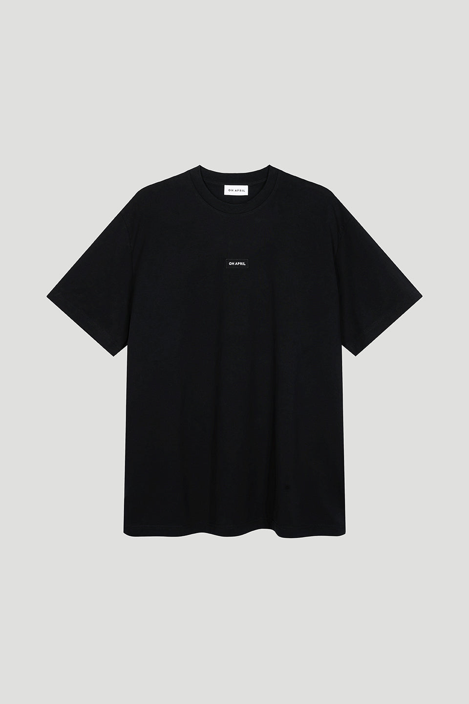 oh-april-boyfriend-t-shirt-shirt-schwarz-oversized-baumwolle image 1