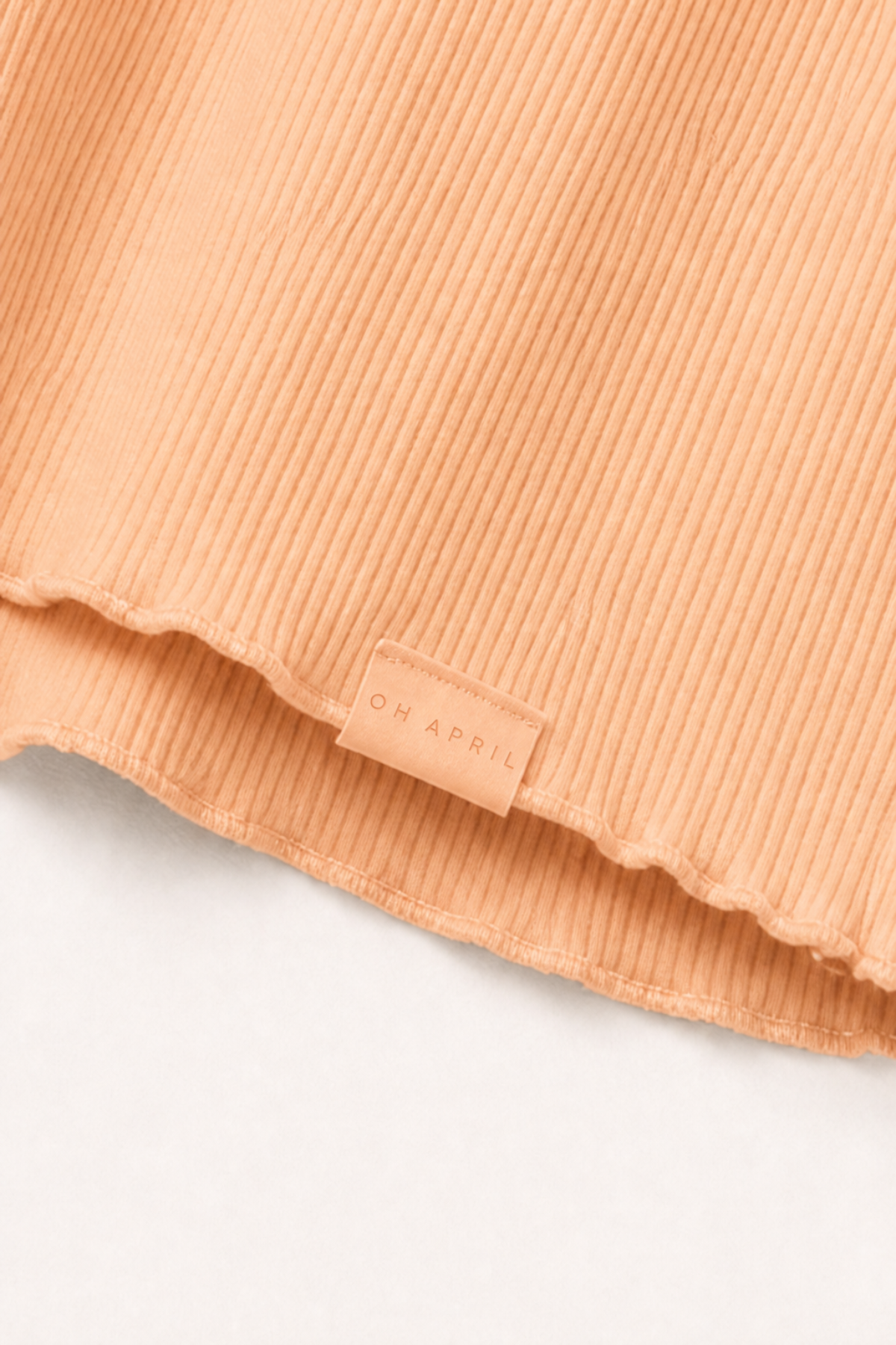 oh-april-lyle-shorts-peach-modal-mix-regular-fit image 3