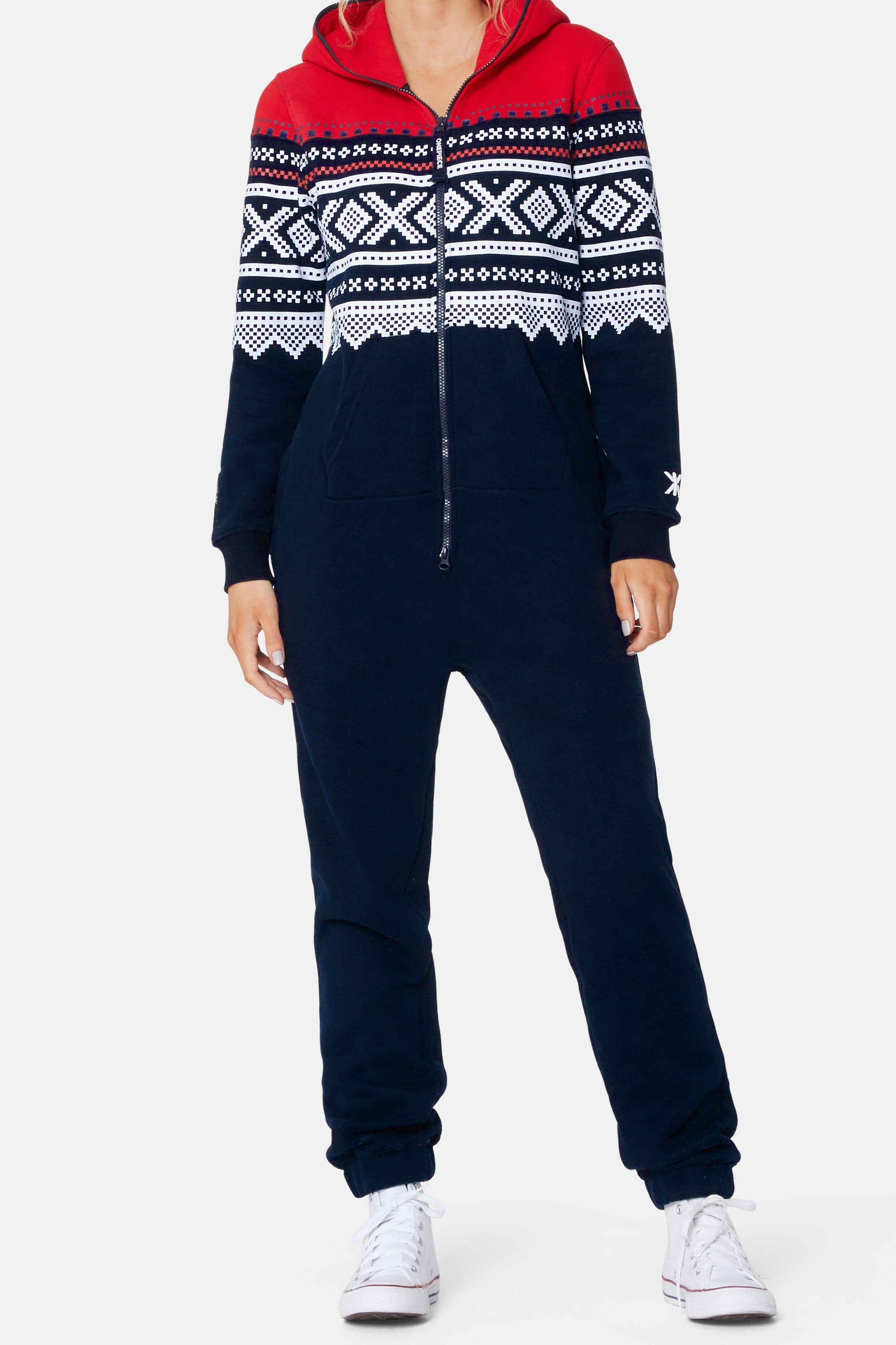 onepiece-marius-onesie-navy-mit-norweger-muster image 7