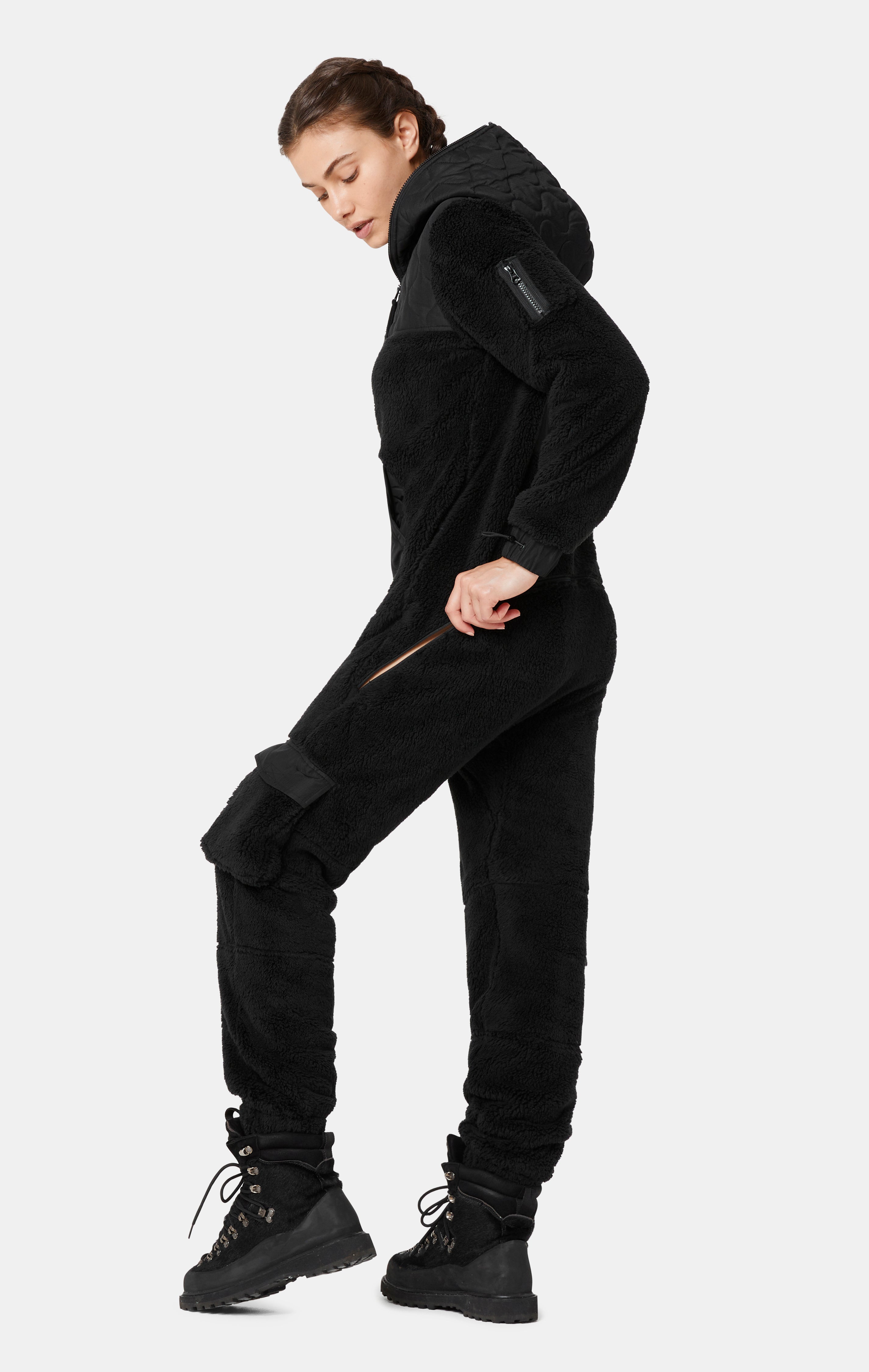 onepiece-puppy-cargo-jumpsuit-overall-schwarz-fleece image 3