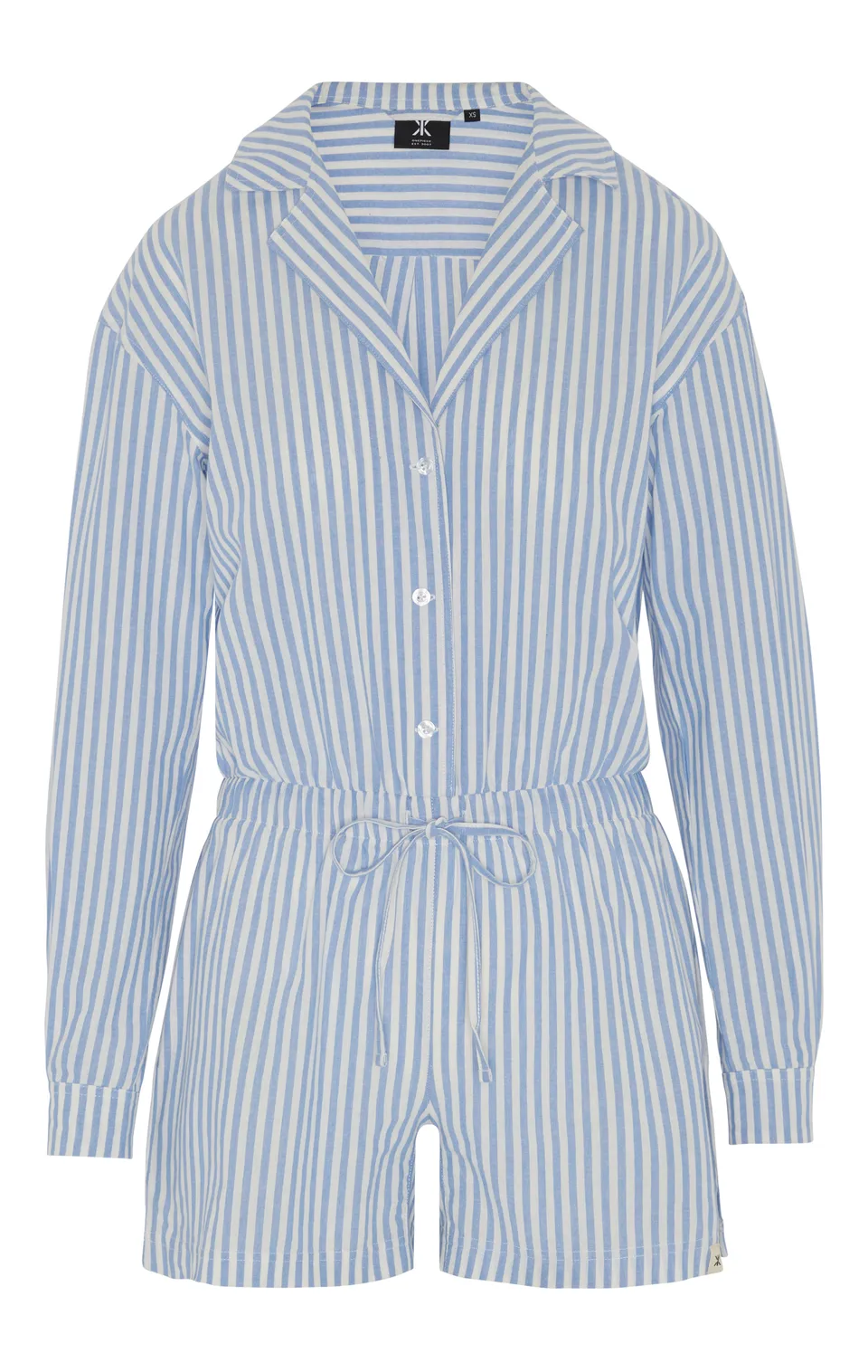 onepiece-pj-female-short-jumpsuit-damen-jumpsuit-blau-kurz image 1