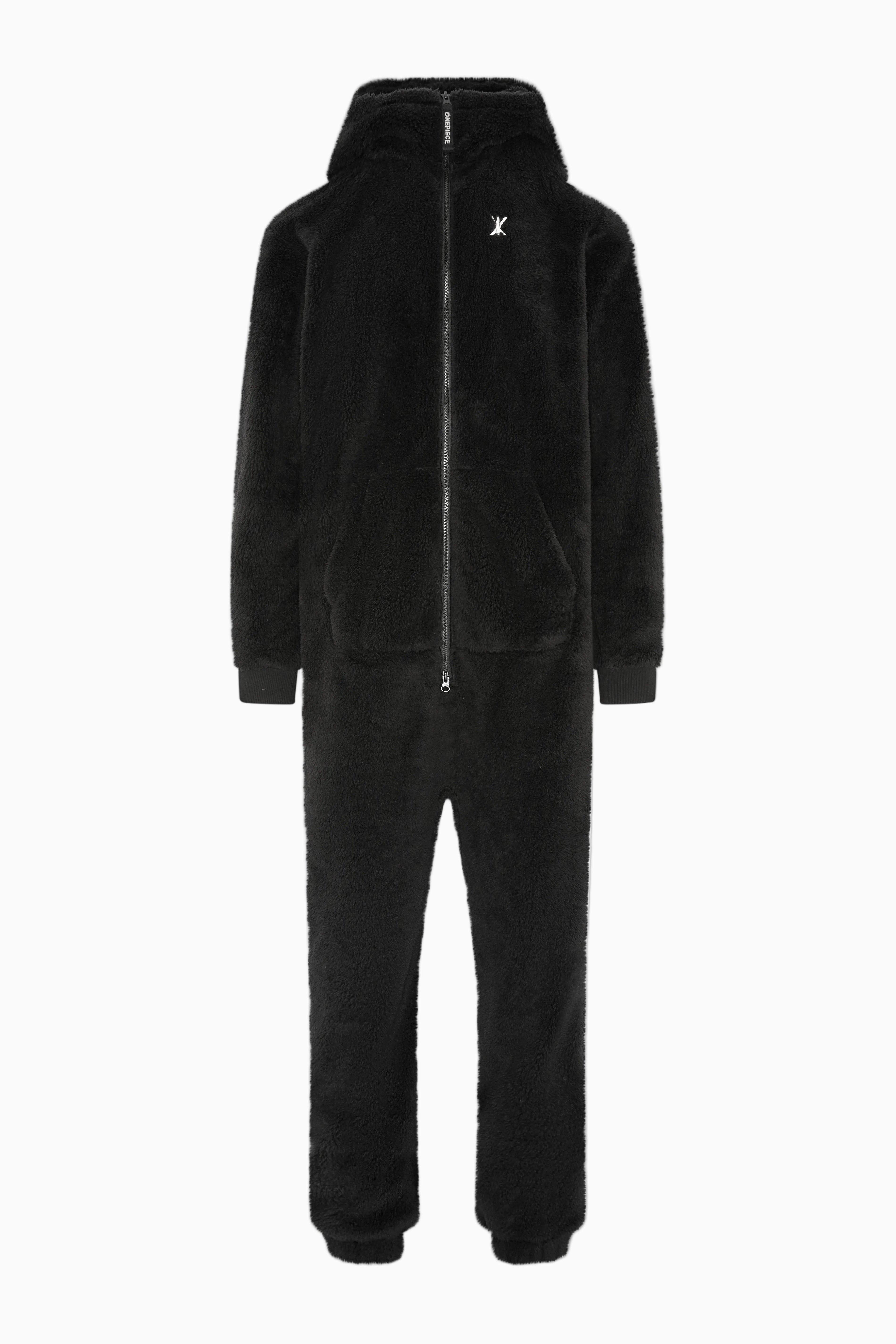 onepiece-puppy-jumpsuit-3-0-overall-damen-schwarz-fleece image 1