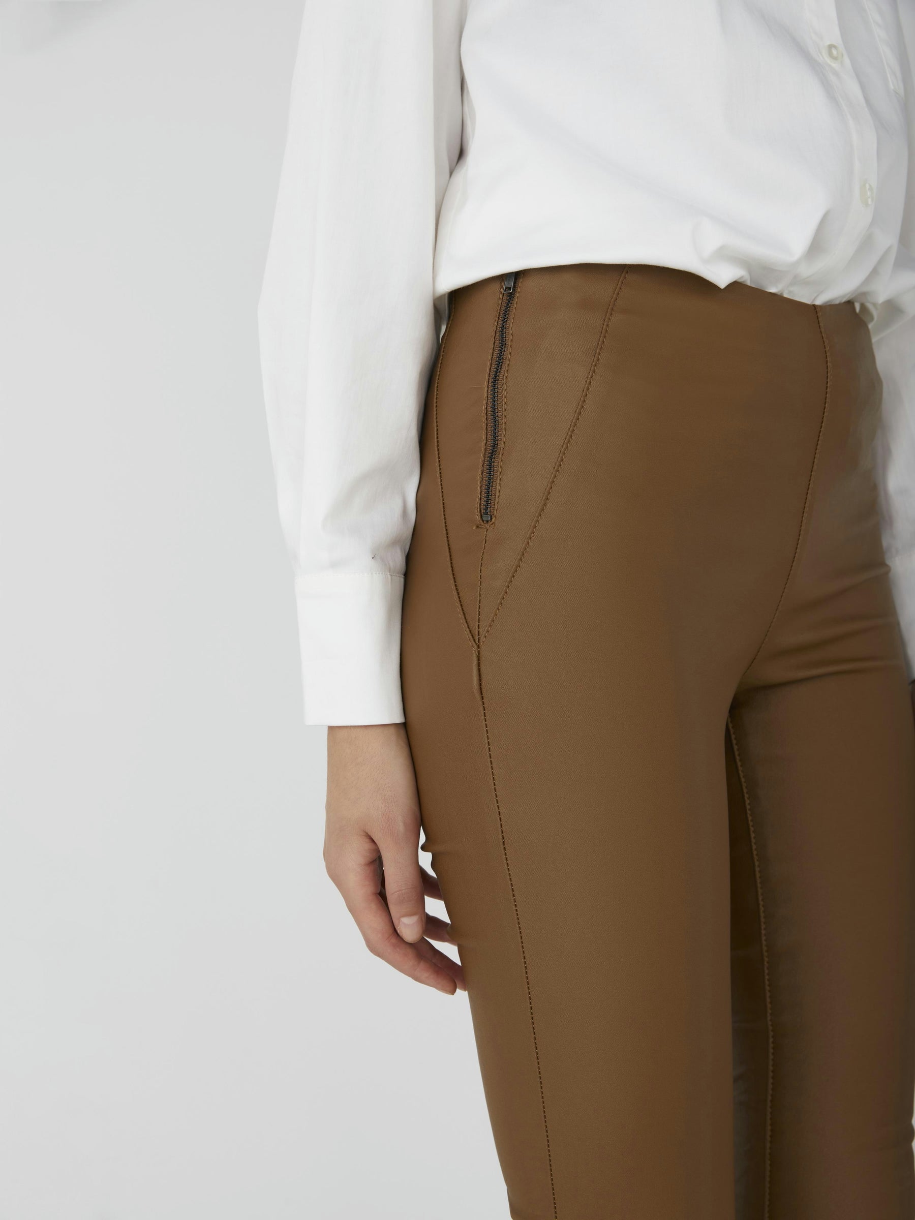 object-objbelle-legging-coated-mid-waist-glitzer image 5