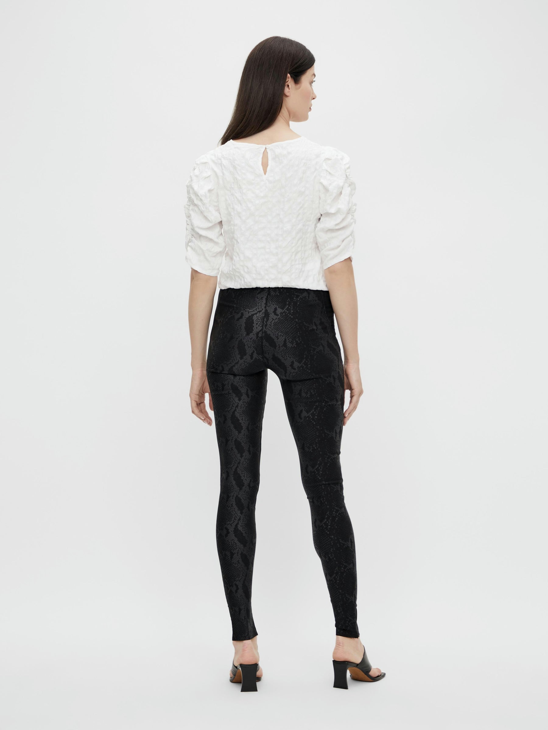 object-coated-leggings-glitzer-mit-stretch-mid-waist image 3