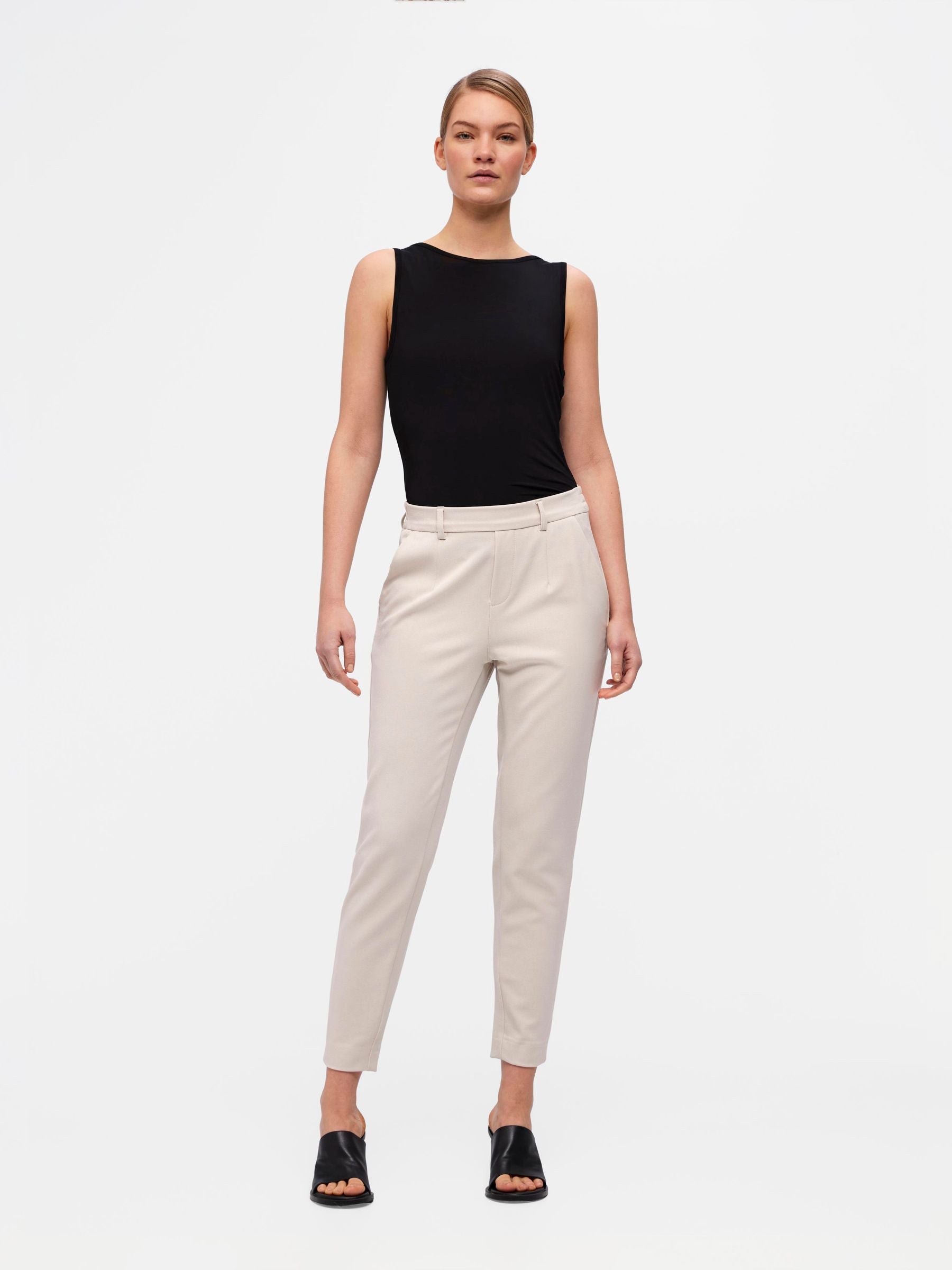 object-objilisa-trousers-slim-cropped-hose-stretch image 4