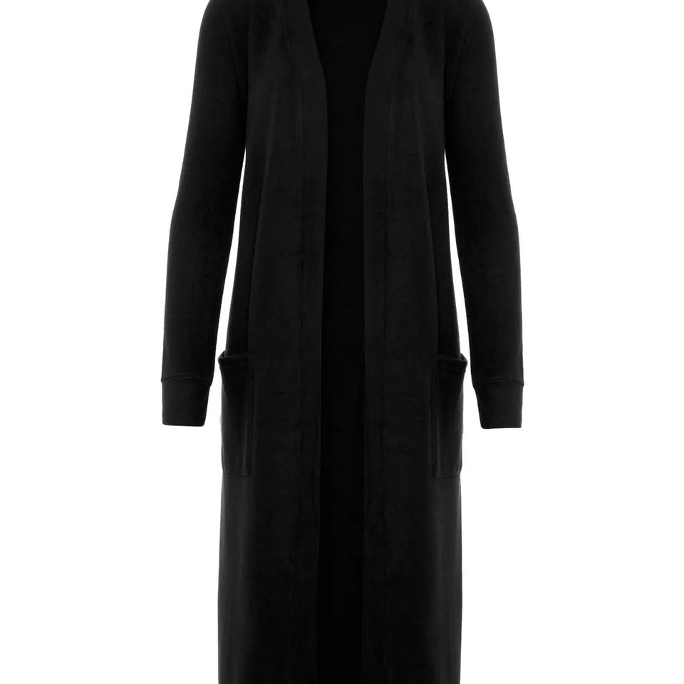 noisy-may-cardigan-damen-lang-offen-mit-taschen-weich image 1