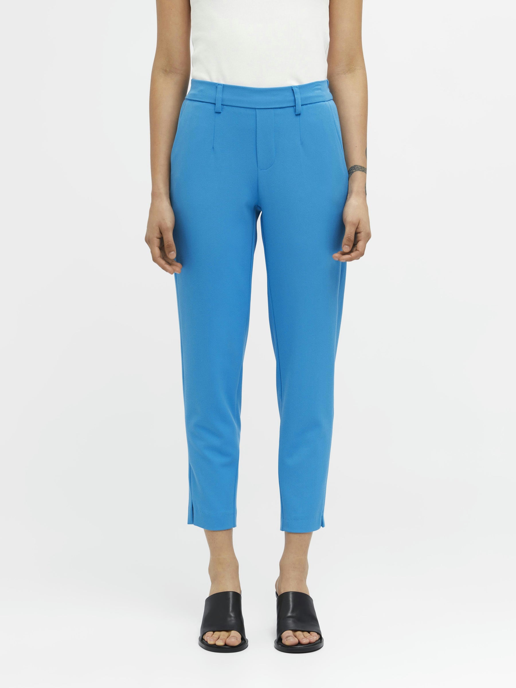 object-objlisa-damen-stoffhose-cropped-slim-fit-stretch-3 image 2