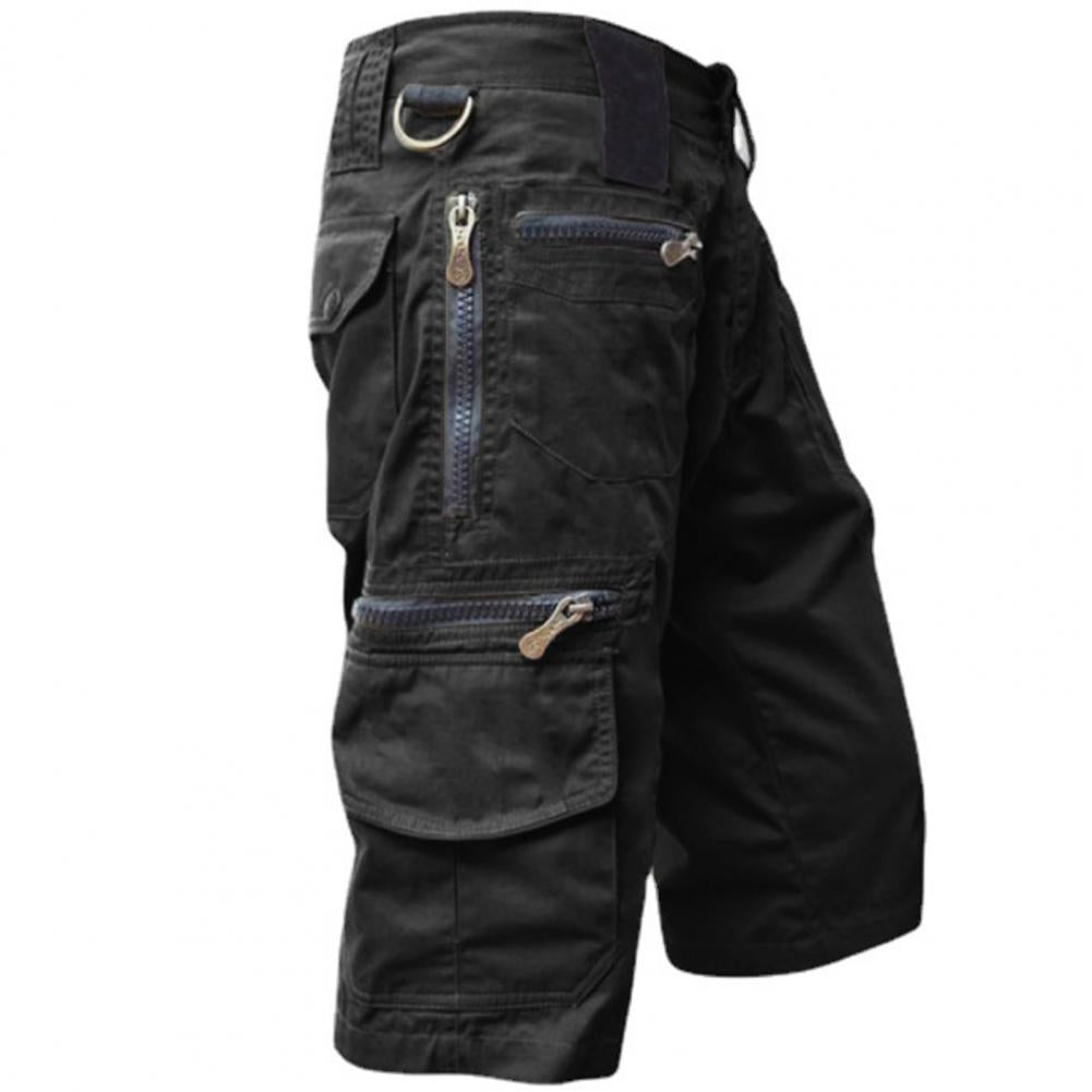 arys-brooklyn-comfy-cargo-shorts-herren-schwarz-baumwolle image 3