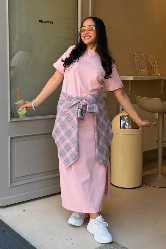 oh-april-juli-maxi-t-shirt-dress-baby-rose-baumwolle image 1
