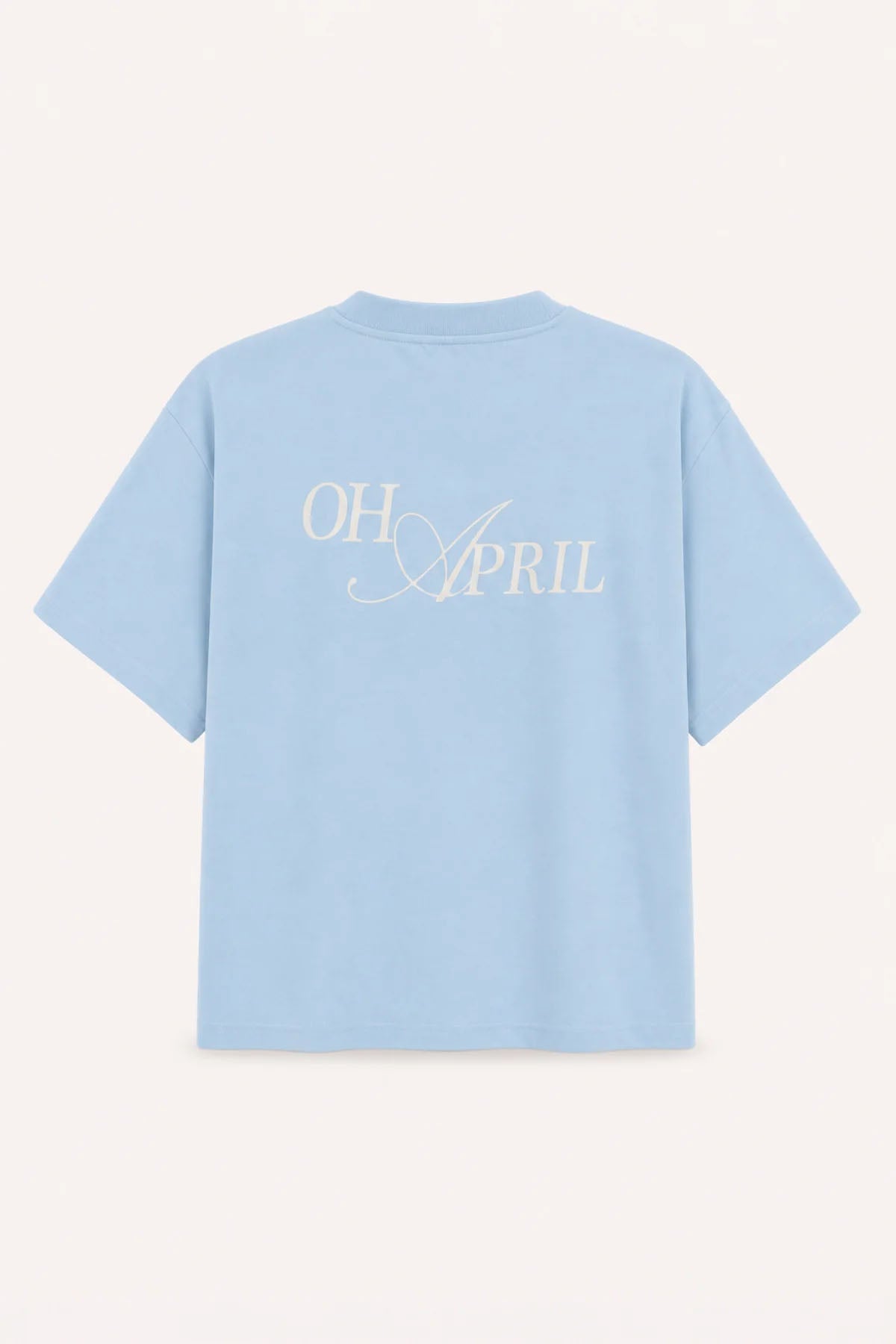 oh-april-ella-boxy-t-shirt-sky-blue-baumwolle image 1