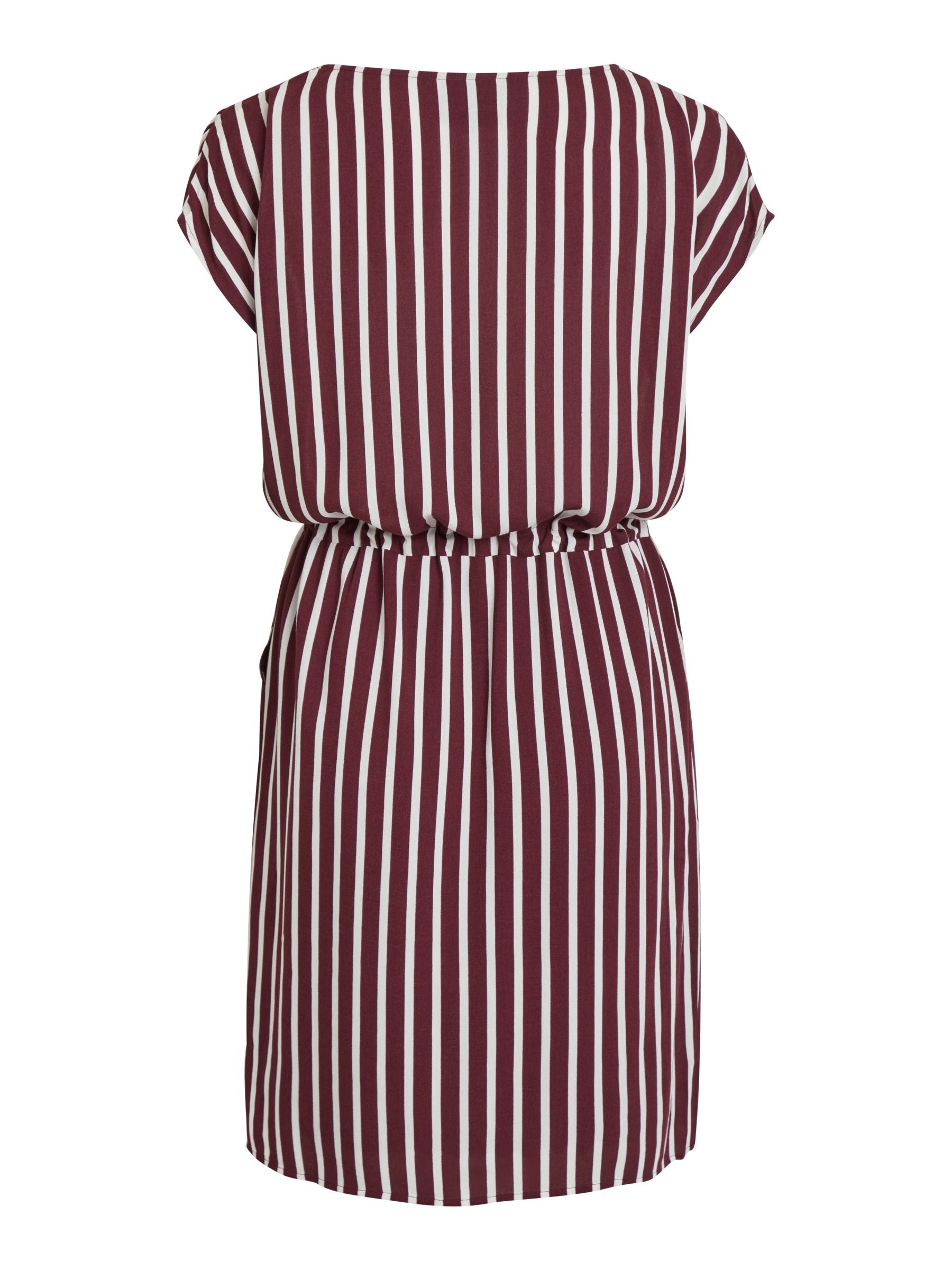 object-midikleid-damen-kurzarm-taschen-100-cm image 2